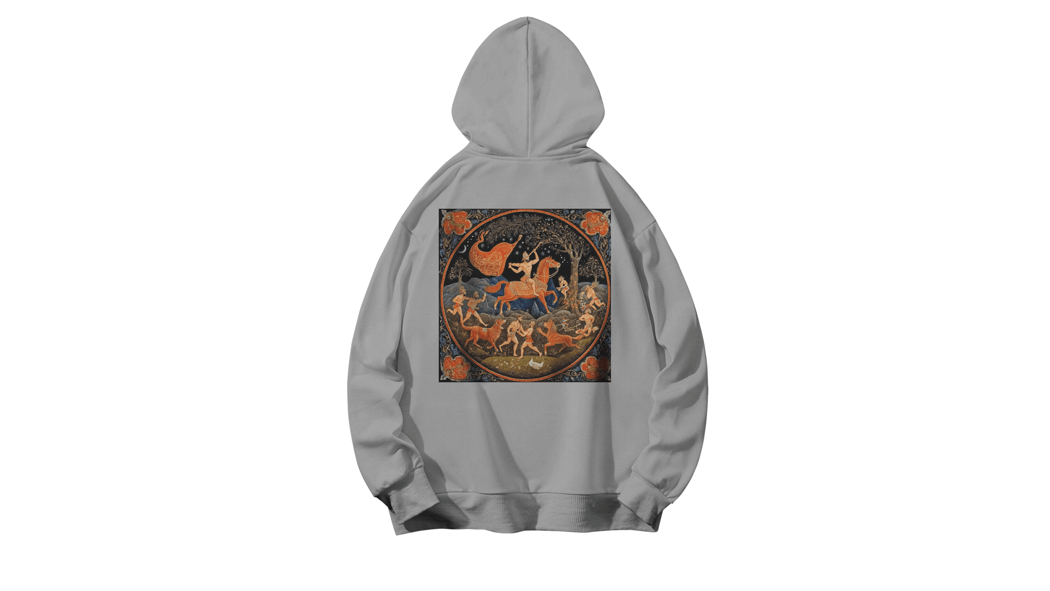 Ares Kapüşonlu Hoodie - Gri