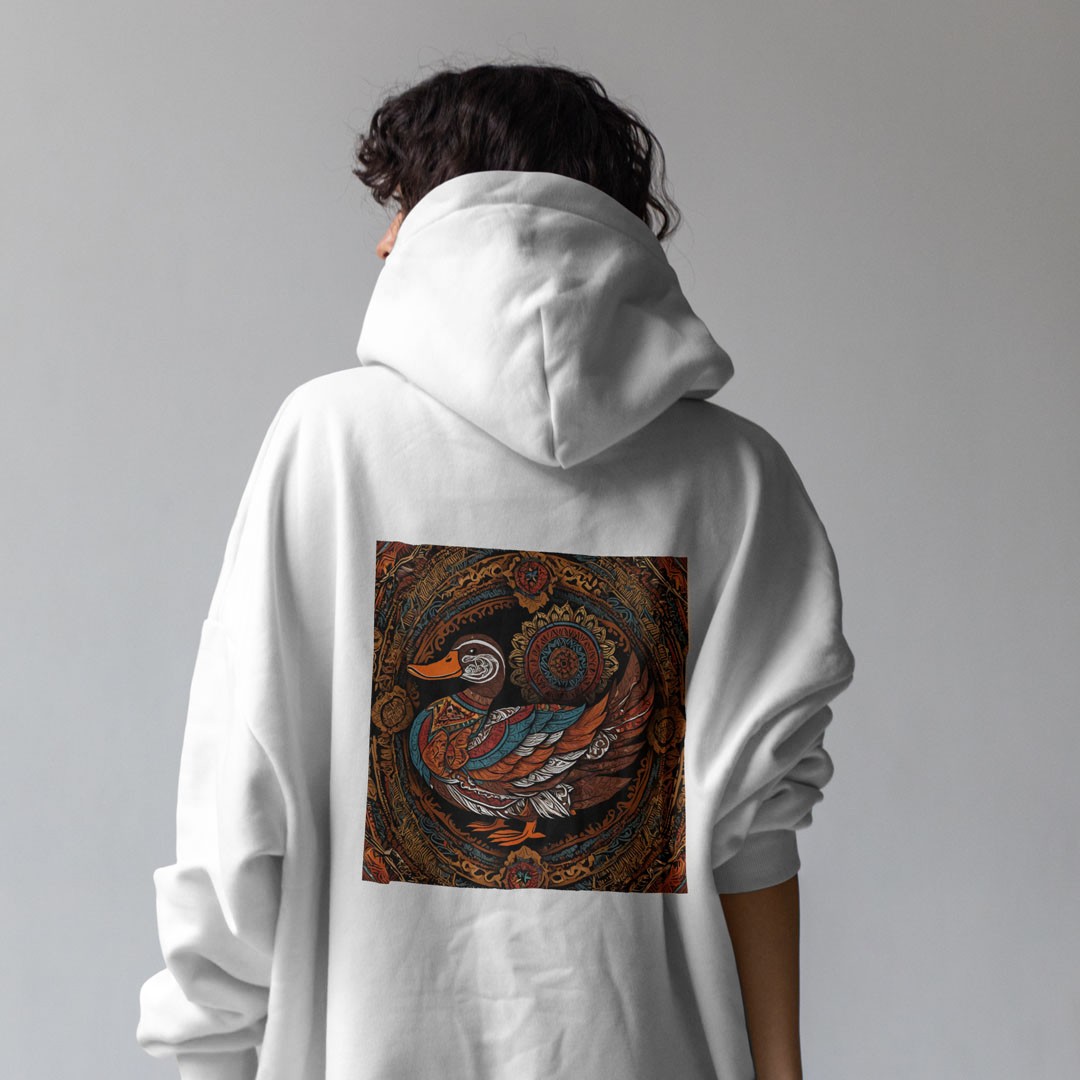 Psyduck Kapüşonlu Hoodie