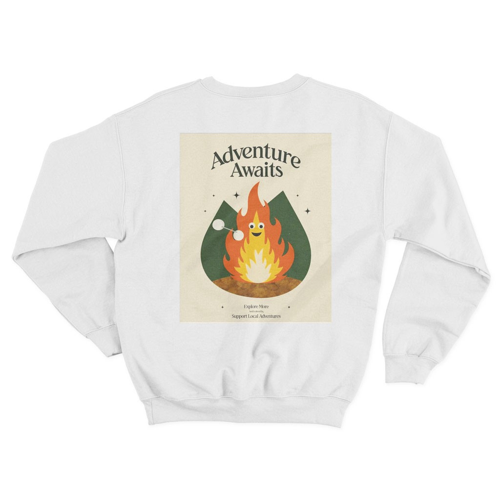 Supventure Sweatshirt - Beyaz