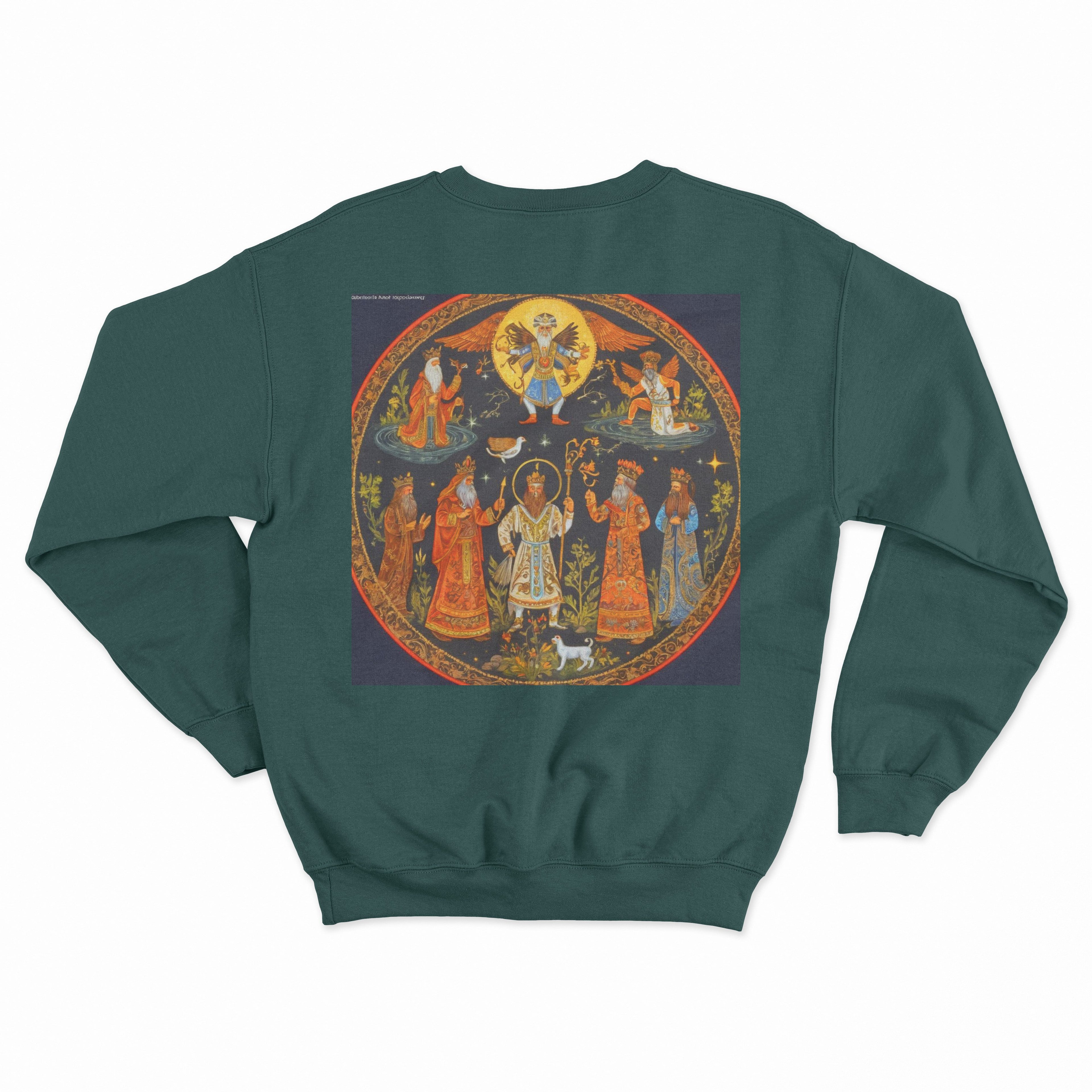 Pantheon Sweatshirt - Koyu Yeşil
