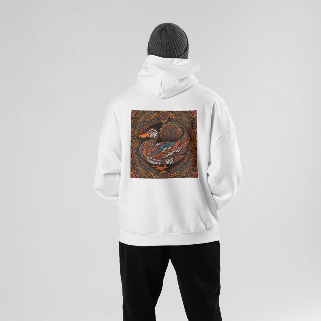 Psyduck Kapüşonlu Hoodie