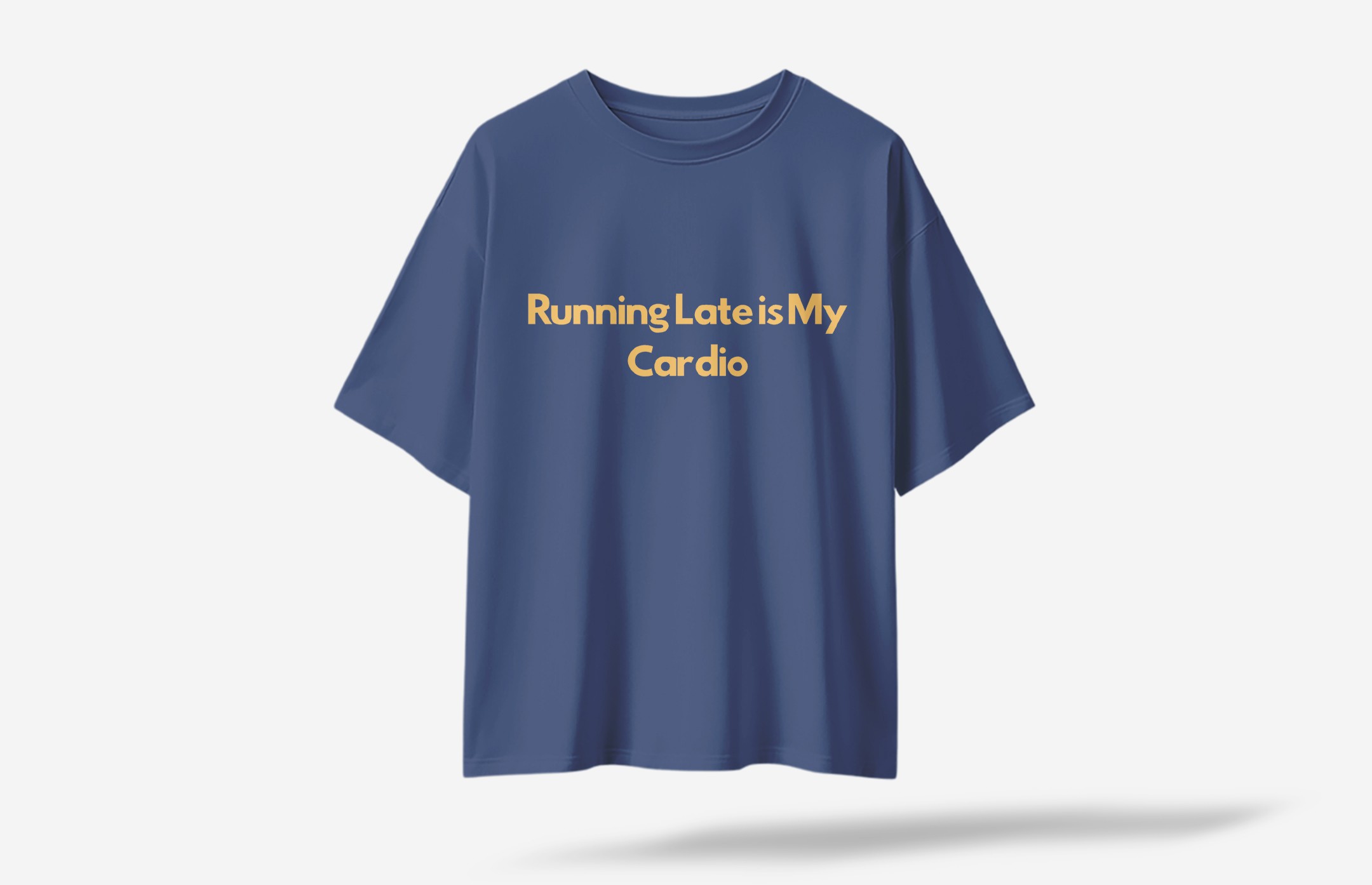 Cardio Oversized T-Shirt - Lacivert