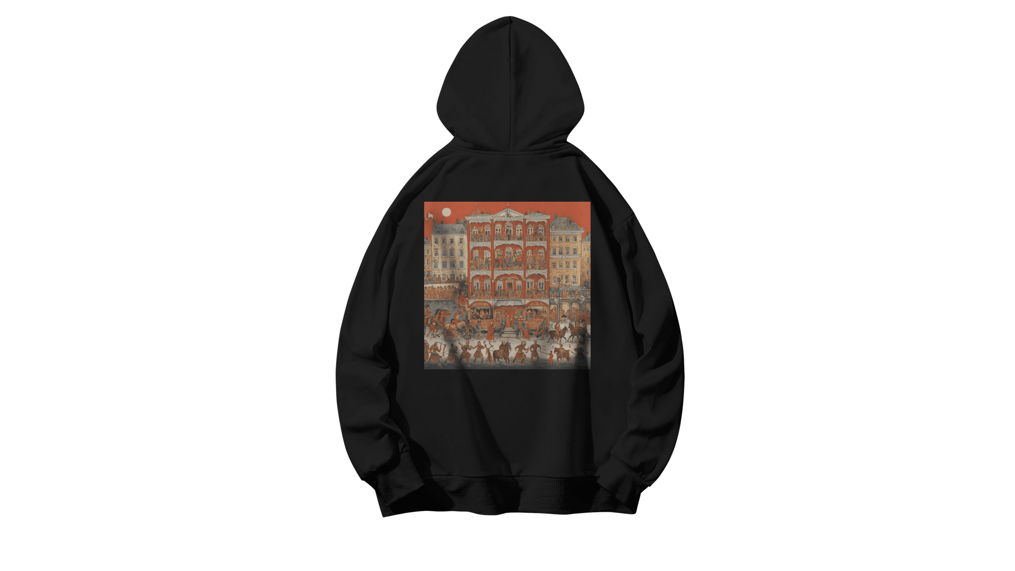 Hestia Kapüşonlu Hoodie - Siyah