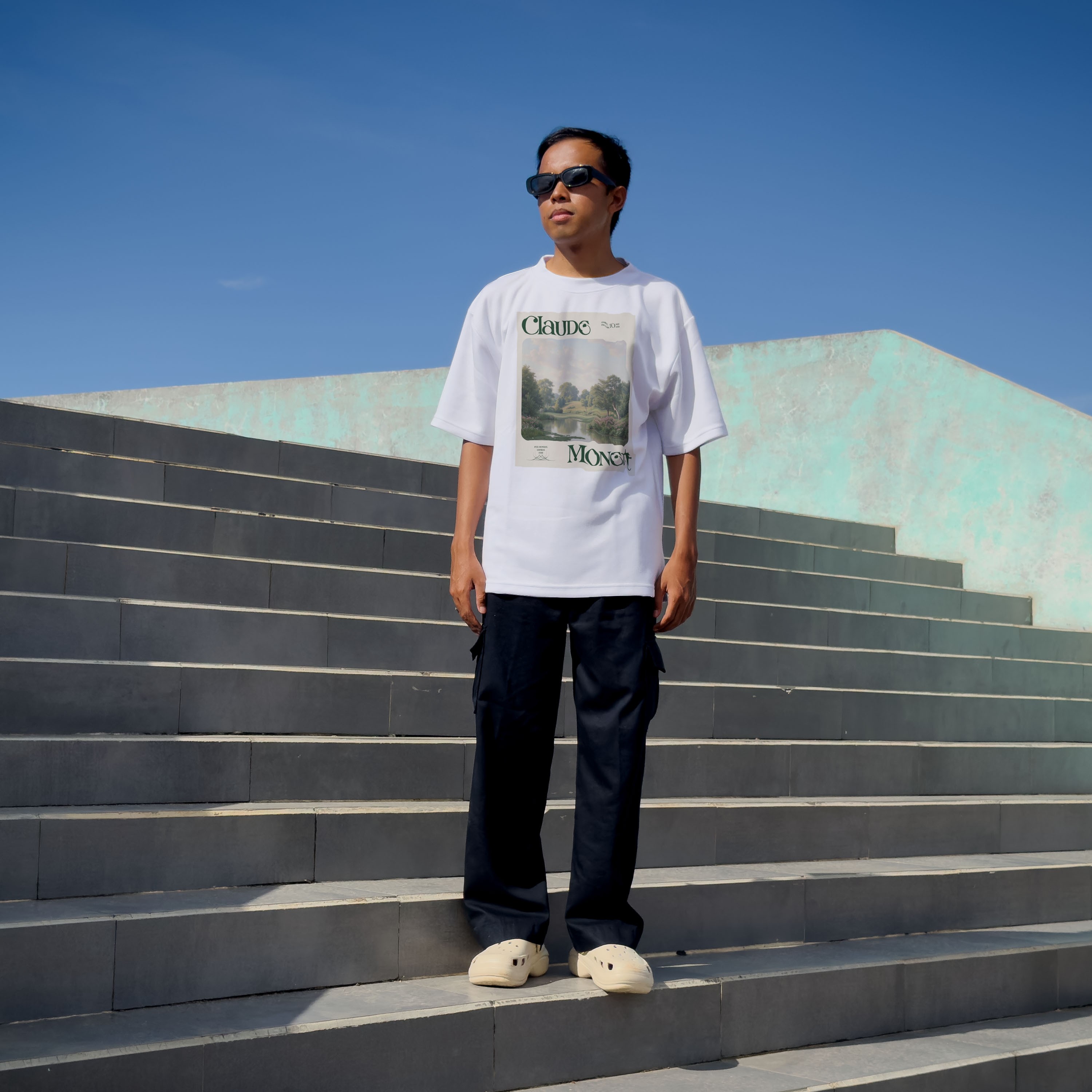 Calude Monet Oversized T-Shirt