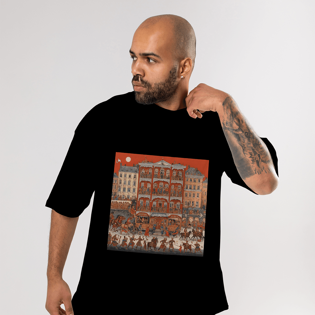 Hestia Oversized T-Shirt - Siyah