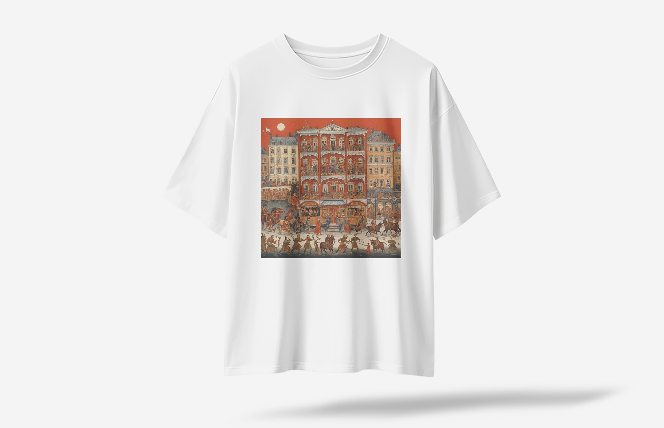 Hestia Oversized T-Shirt - Beyaz