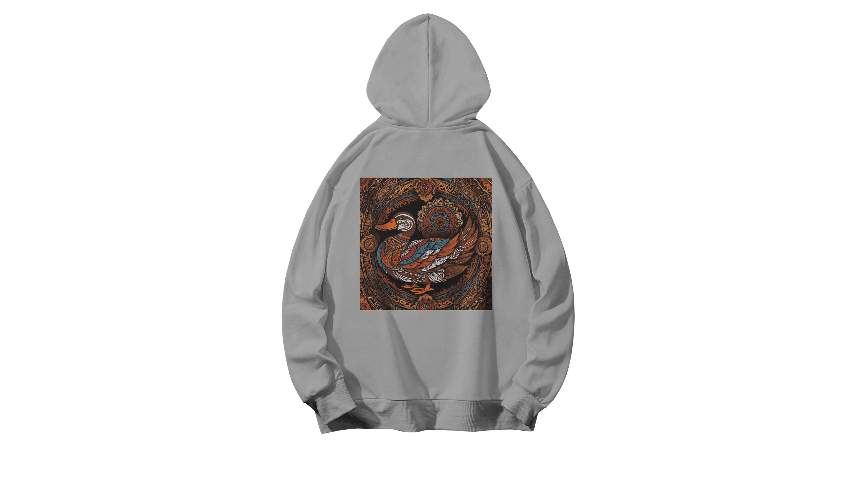 Psyduck Kapüşonlu Hoodie - Gri