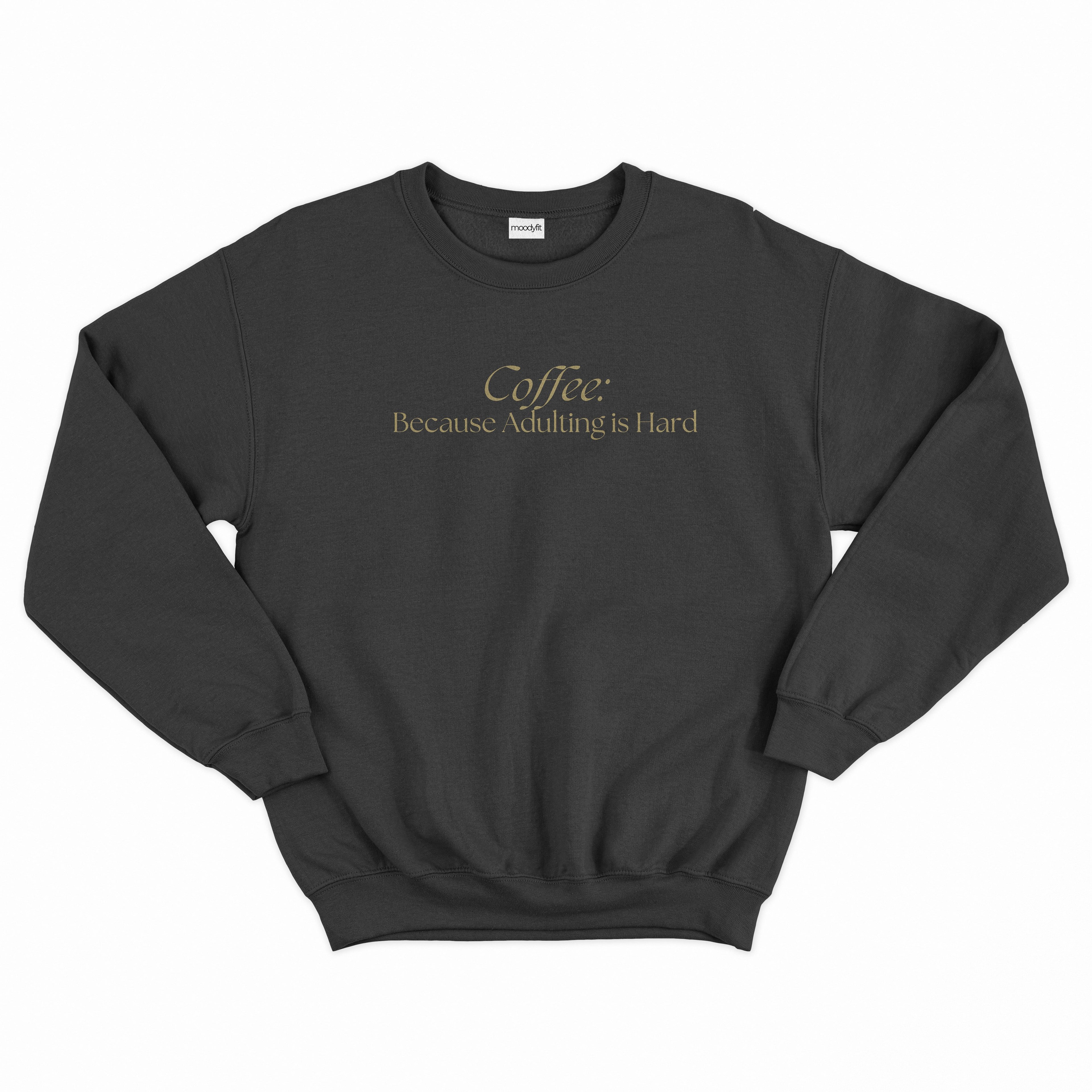 Coffee Sweatshirt - Siyah