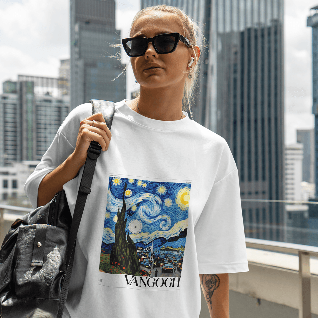 Van Gogh Oversized T-Shirt