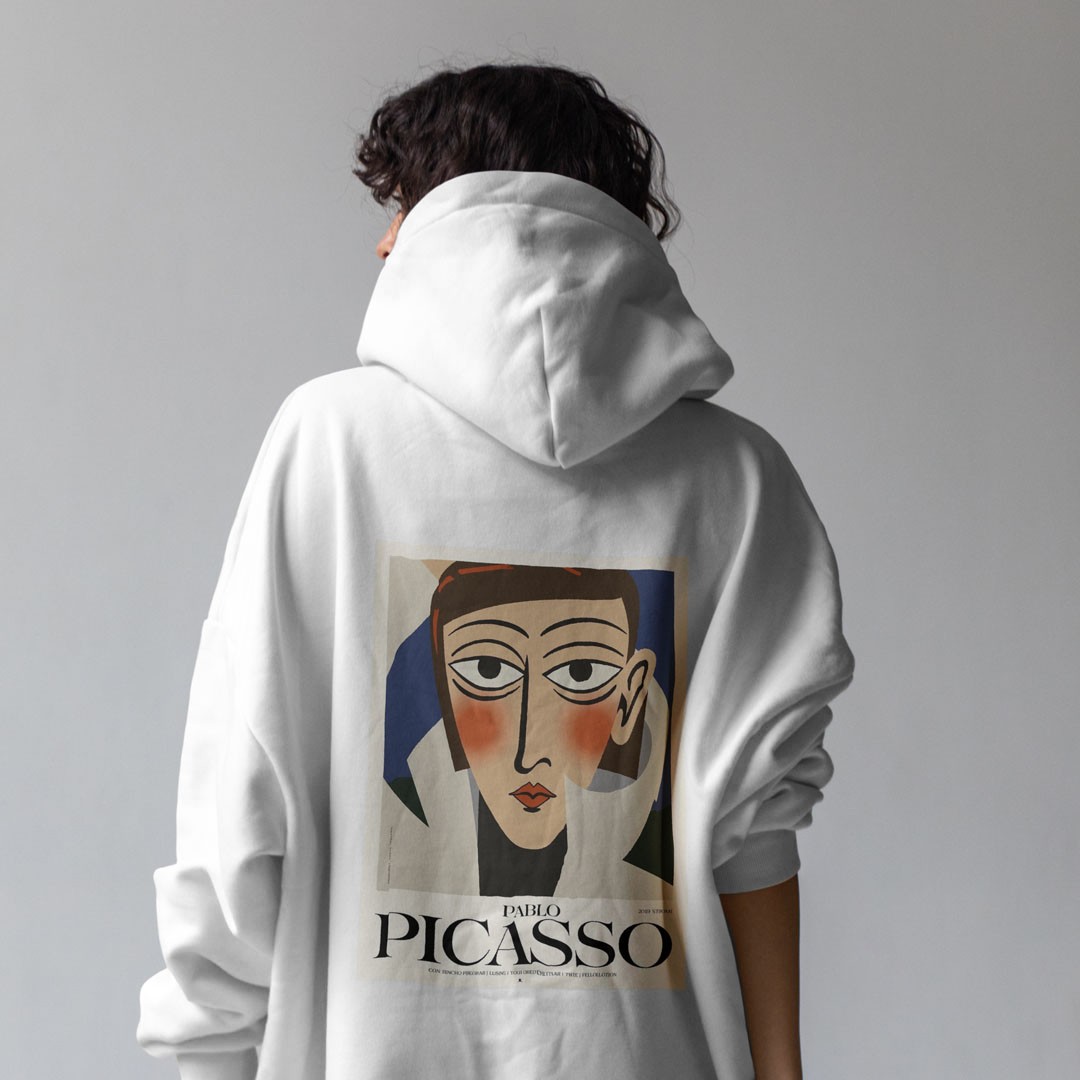 Picasso Kapüşonlu Hoodie