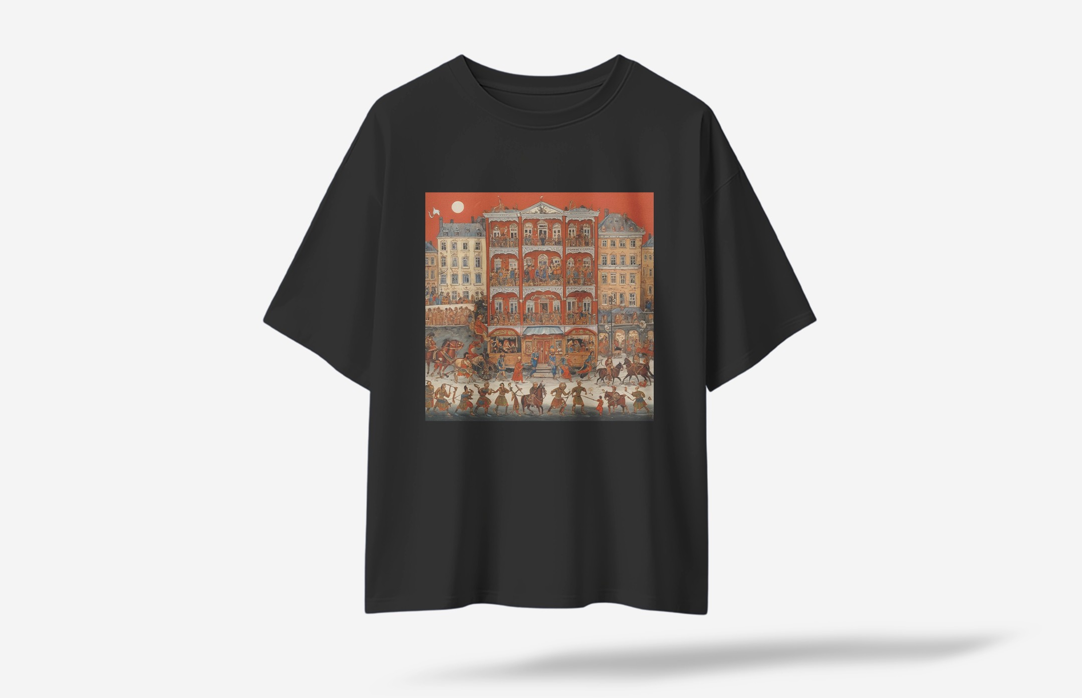 Hestia Oversized T-Shirt - Siyah