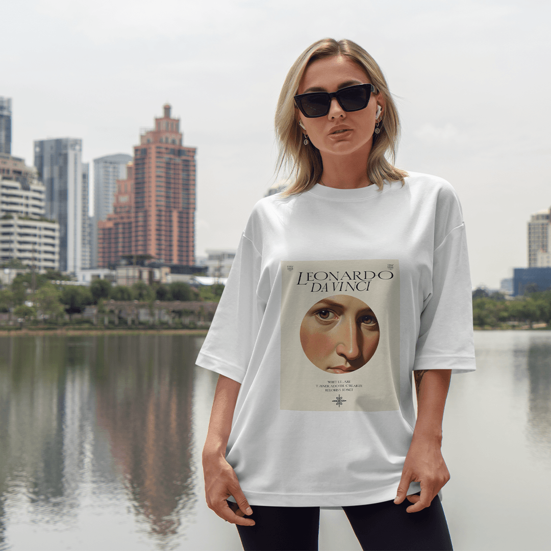 Da Vinci Oversized T-Shirt