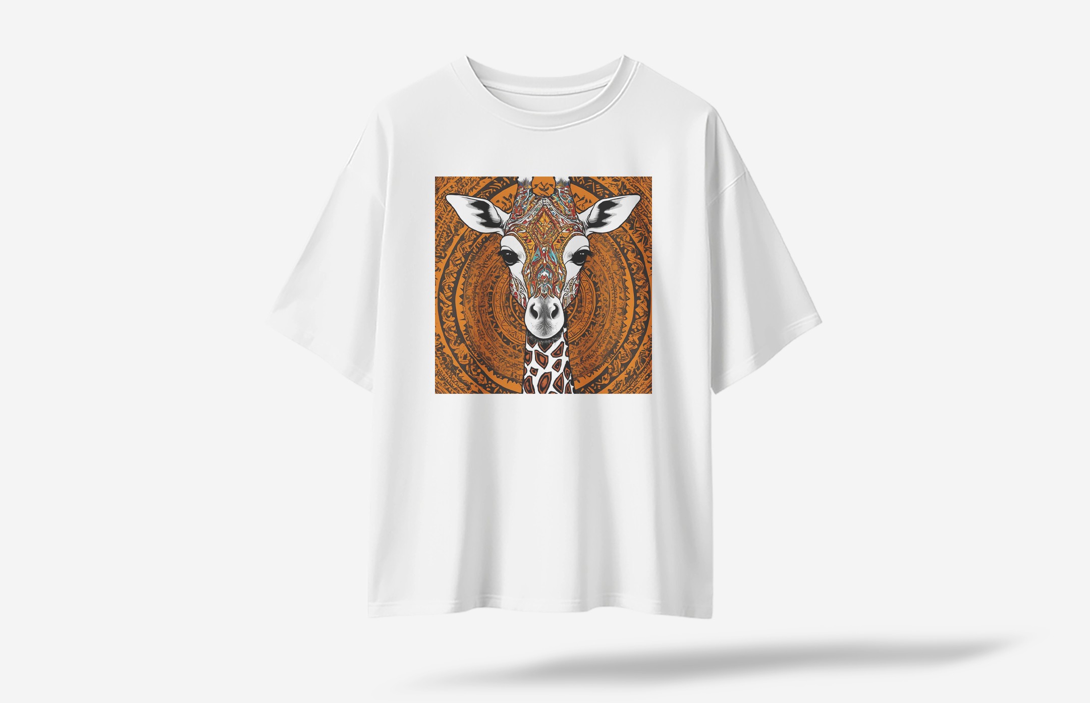 Astraffe Oversized T-Shirt - Beyaz