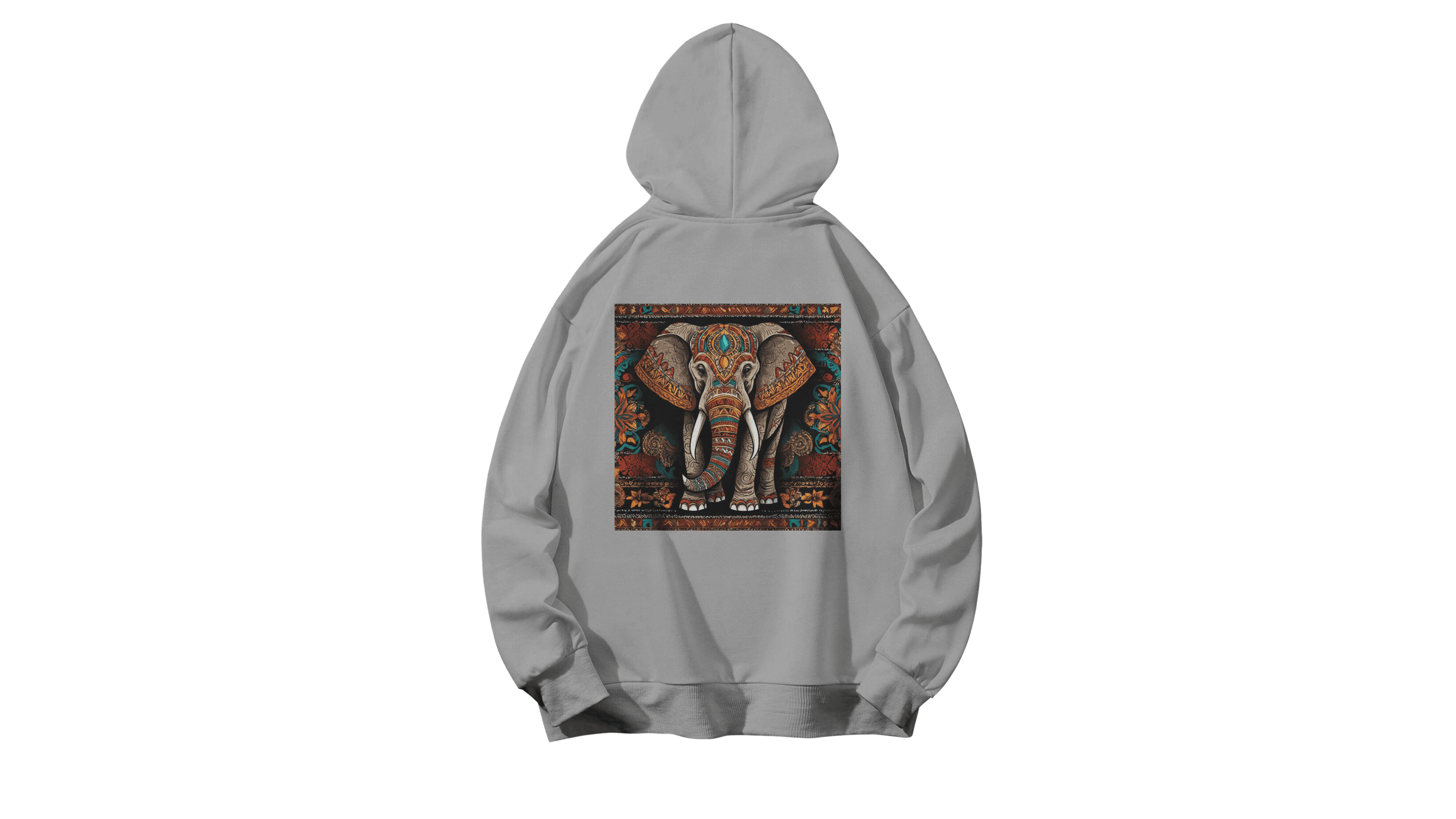 Hypnophant Kapüşonlu Hoodie - Gri
