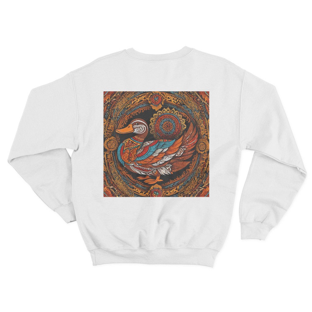 Psyduck Sweatshirt - Beyaz