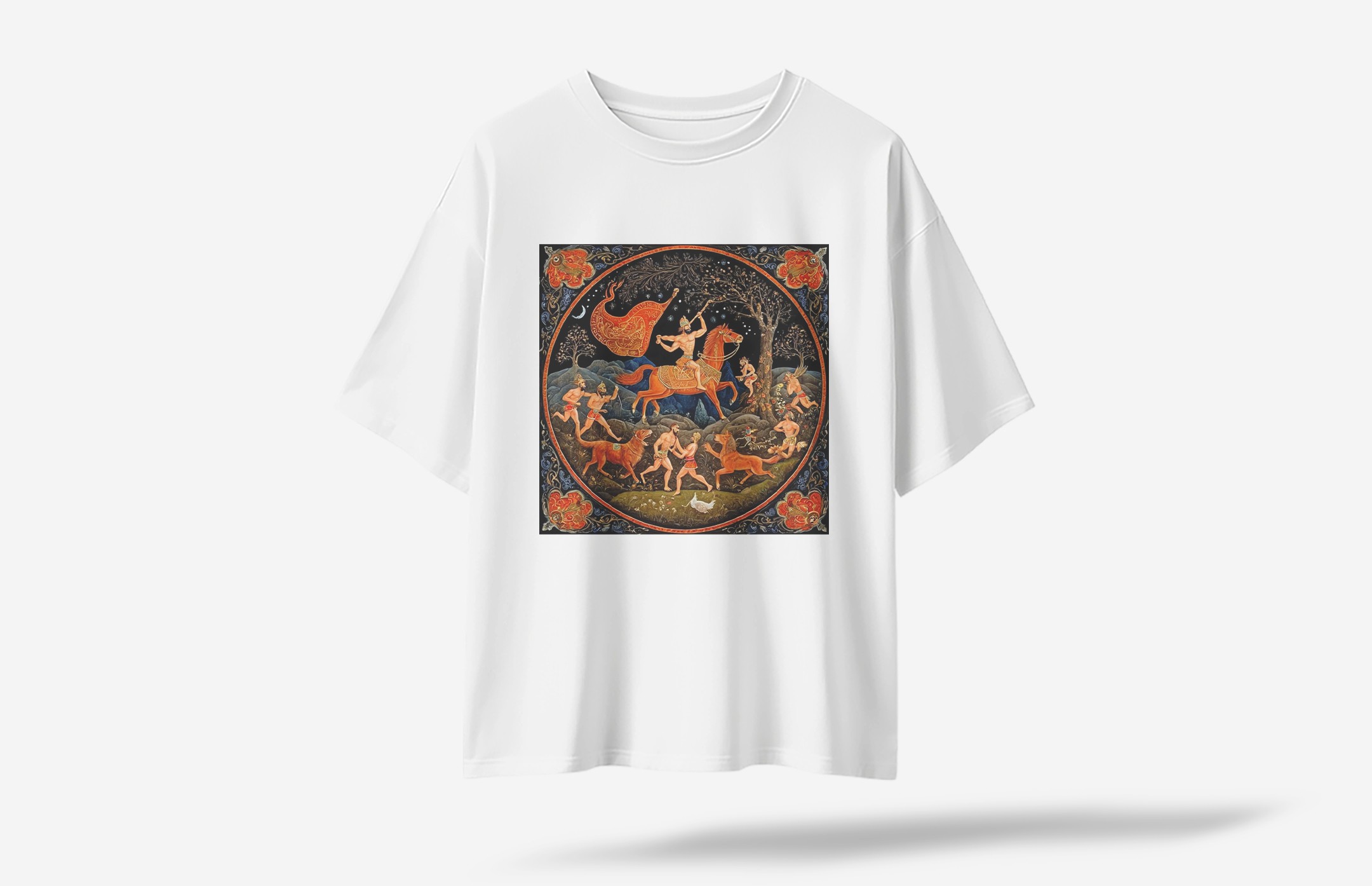 Ares Oversized T-Shirt - Beyaz