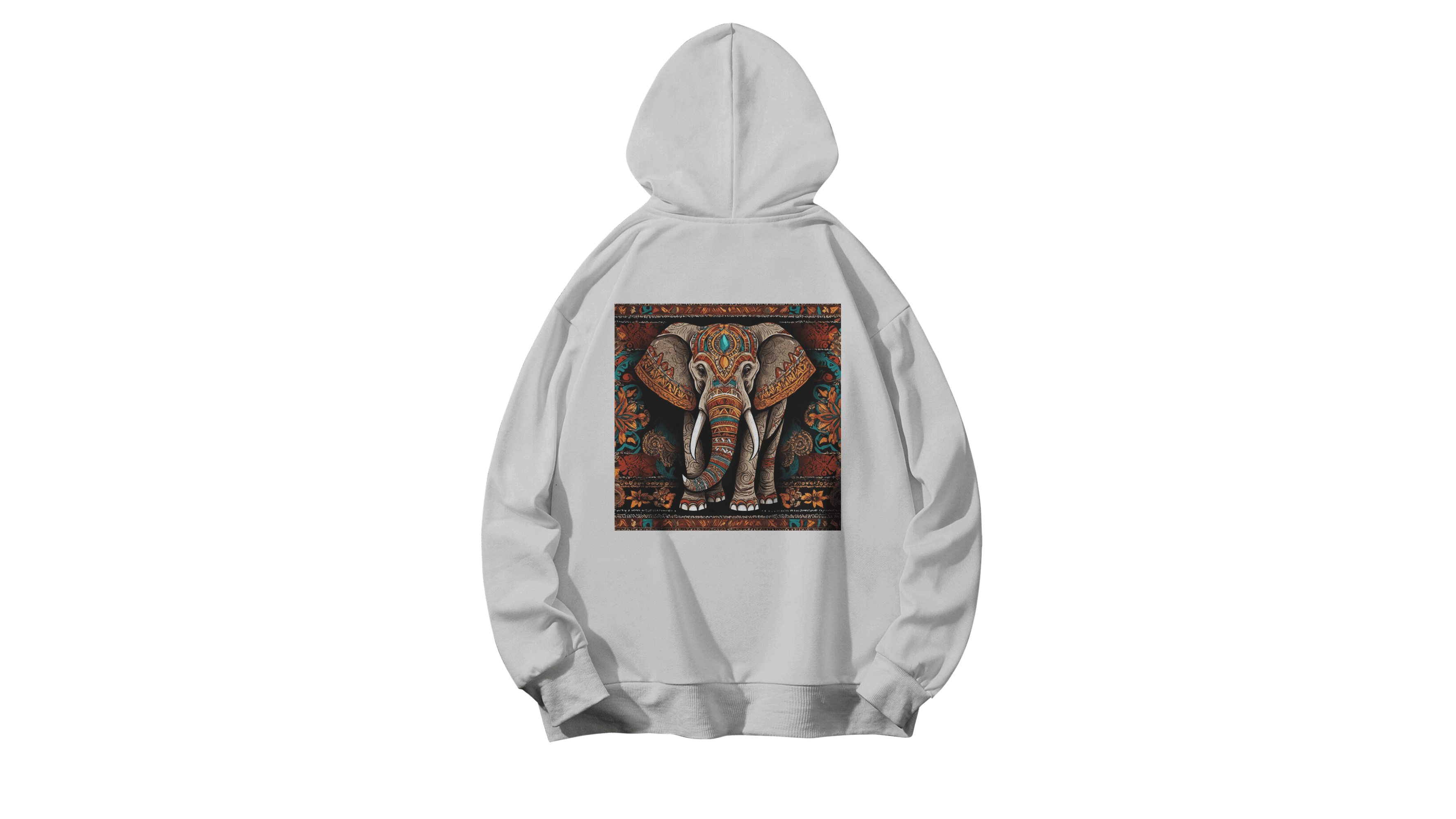 Hypnophant Kapüşonlu Hoodie - Beyaz