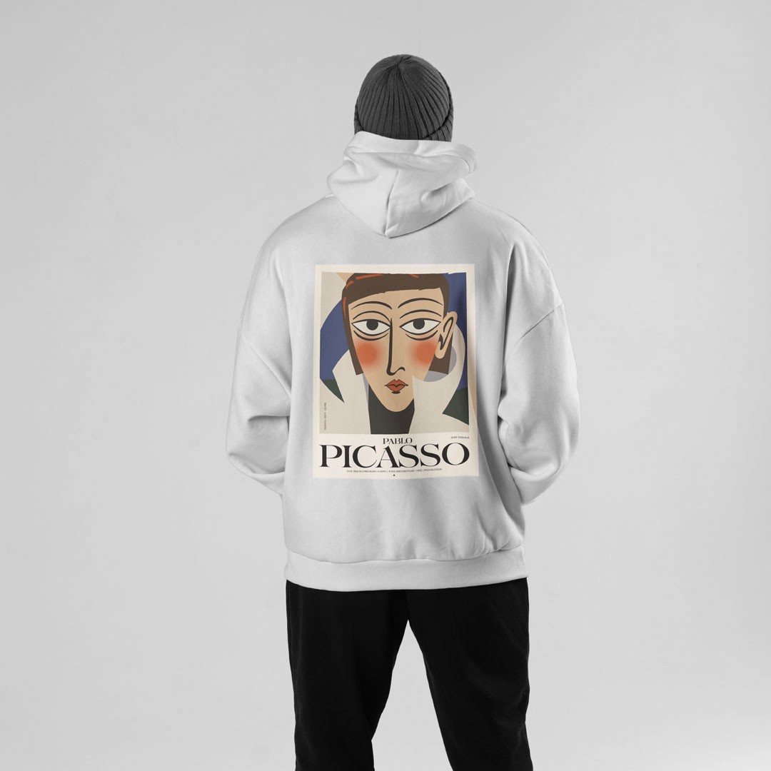 Picasso Kapüşonlu Hoodie
