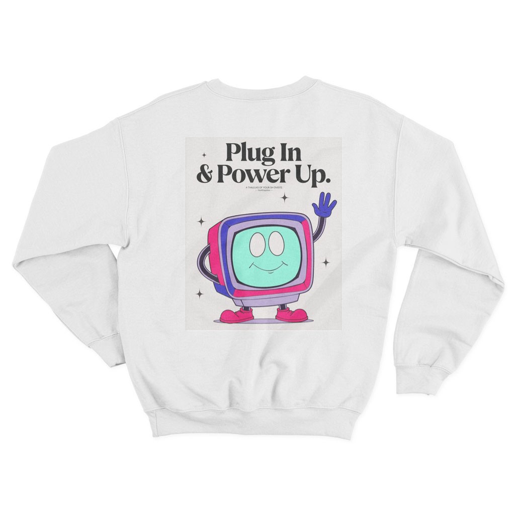 Suplug Sweatshirt - Beyaz