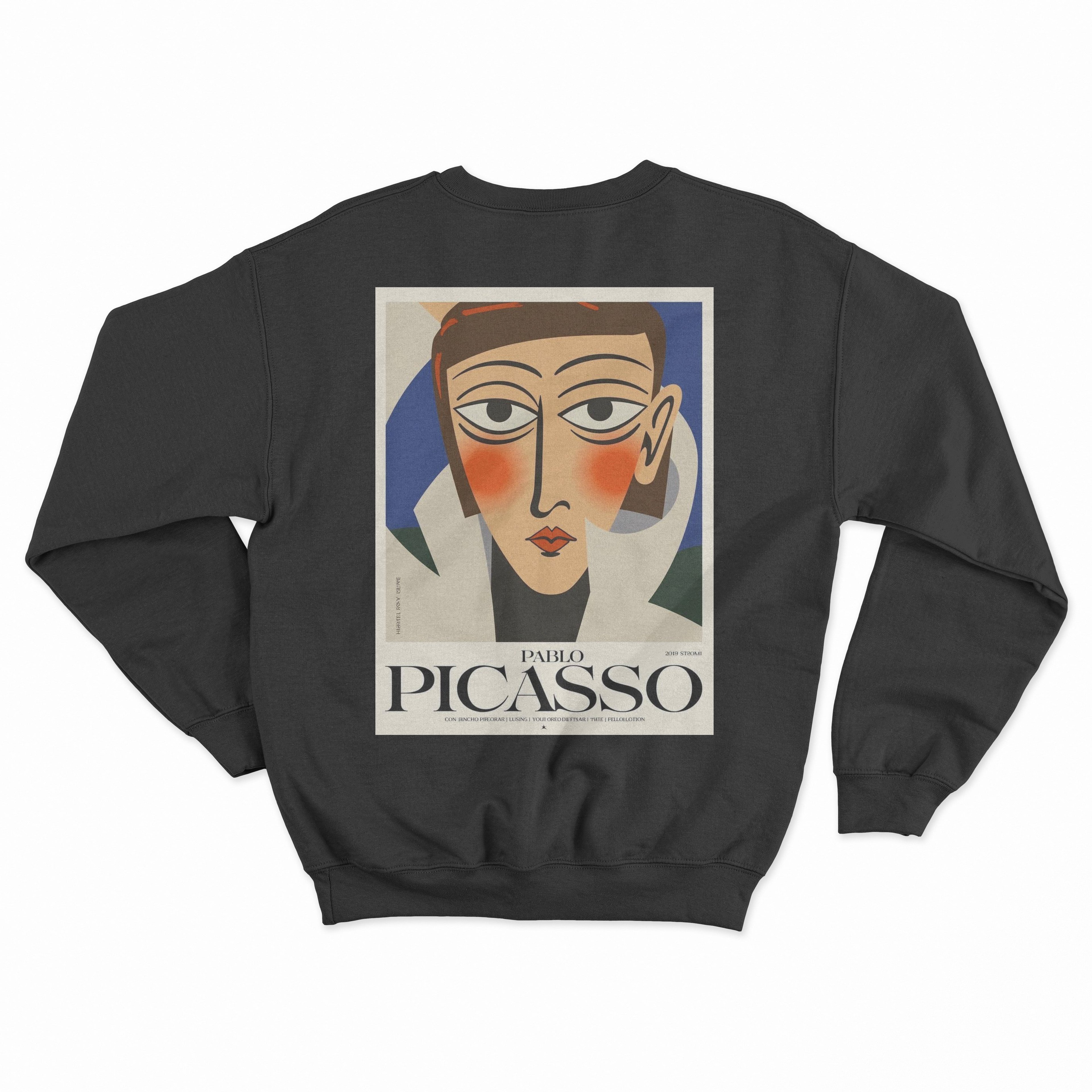 Picasso Sweatshirt - Siyah