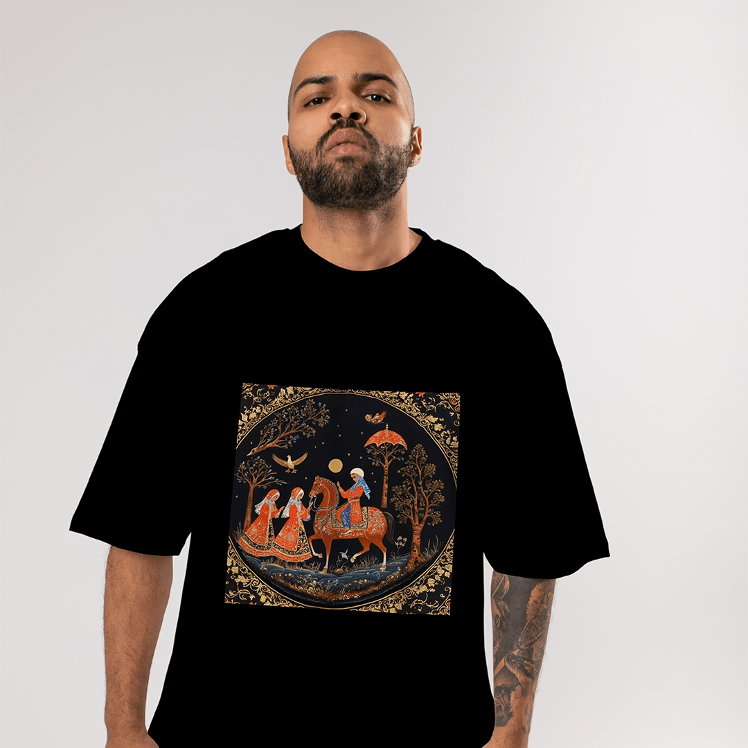 Leto Oversized T-Shirt - Siyah
