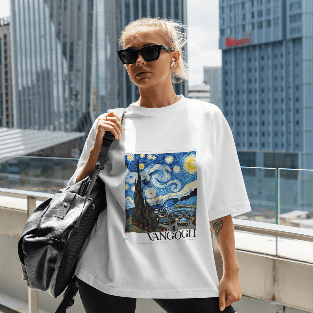 Van Gogh Oversized T-Shirt