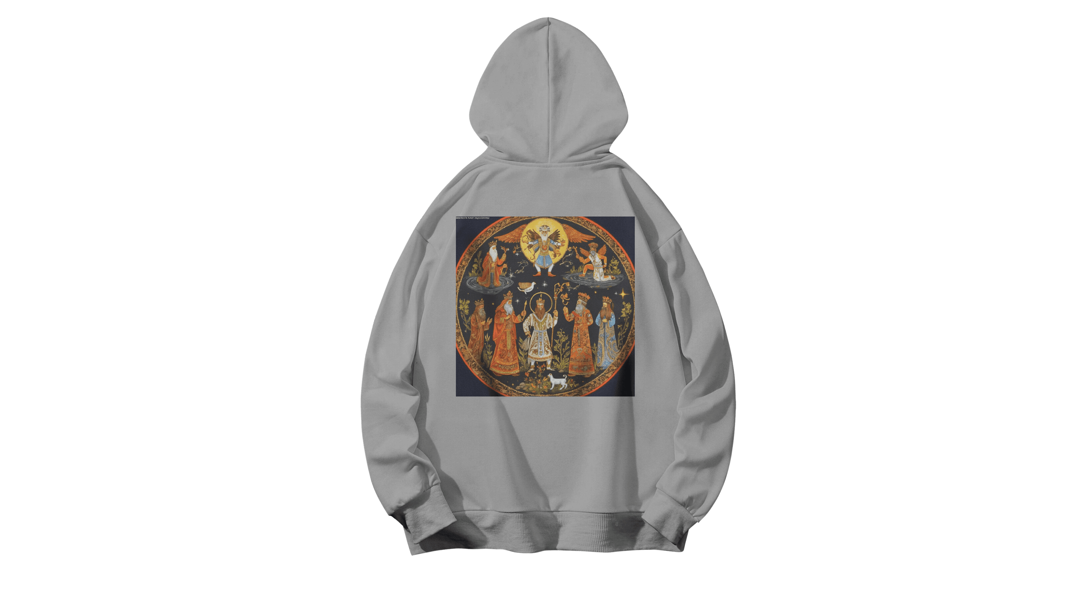 Pantheon Kapüşonlu Hoodie - Gri