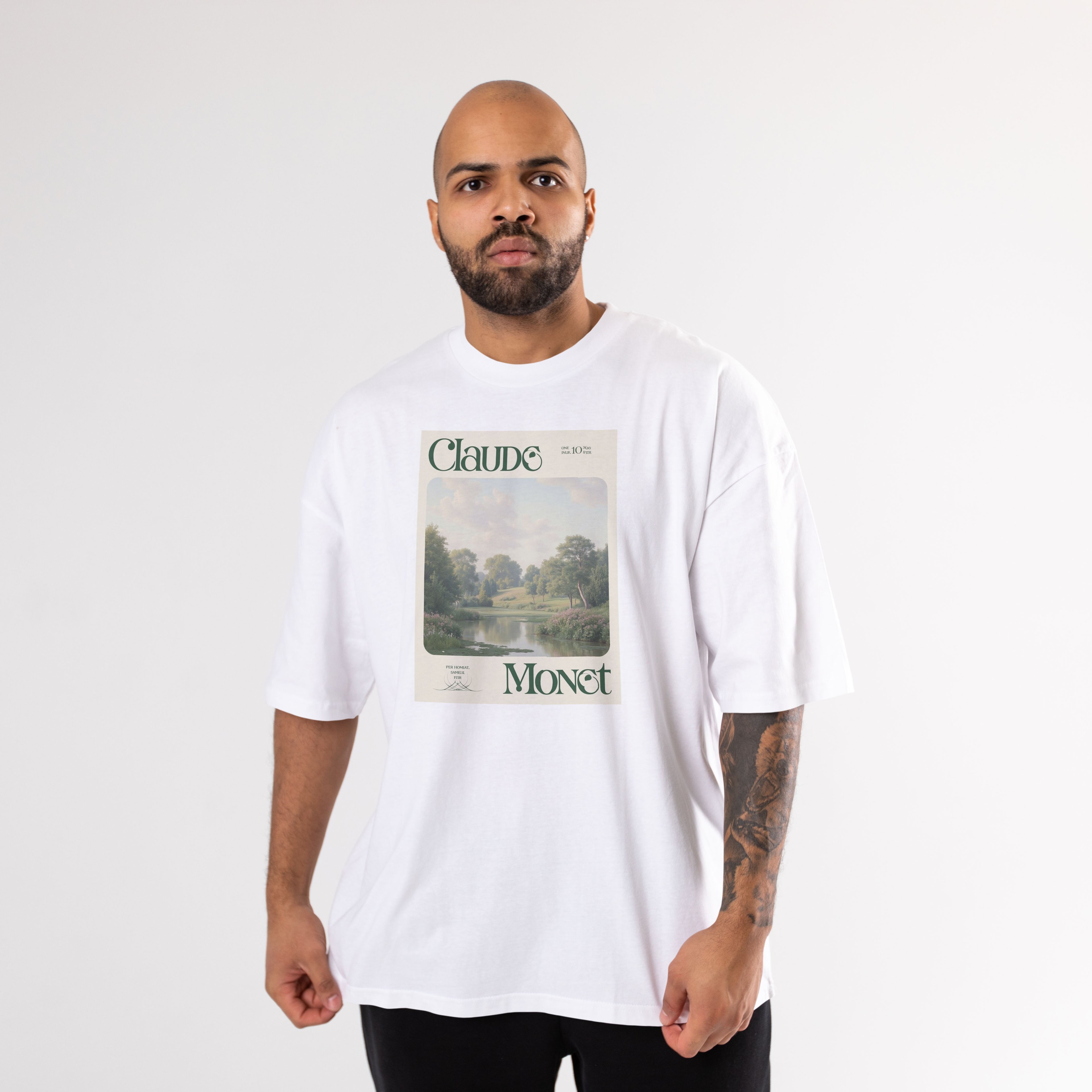 Calude Monet Oversized T-Shirt