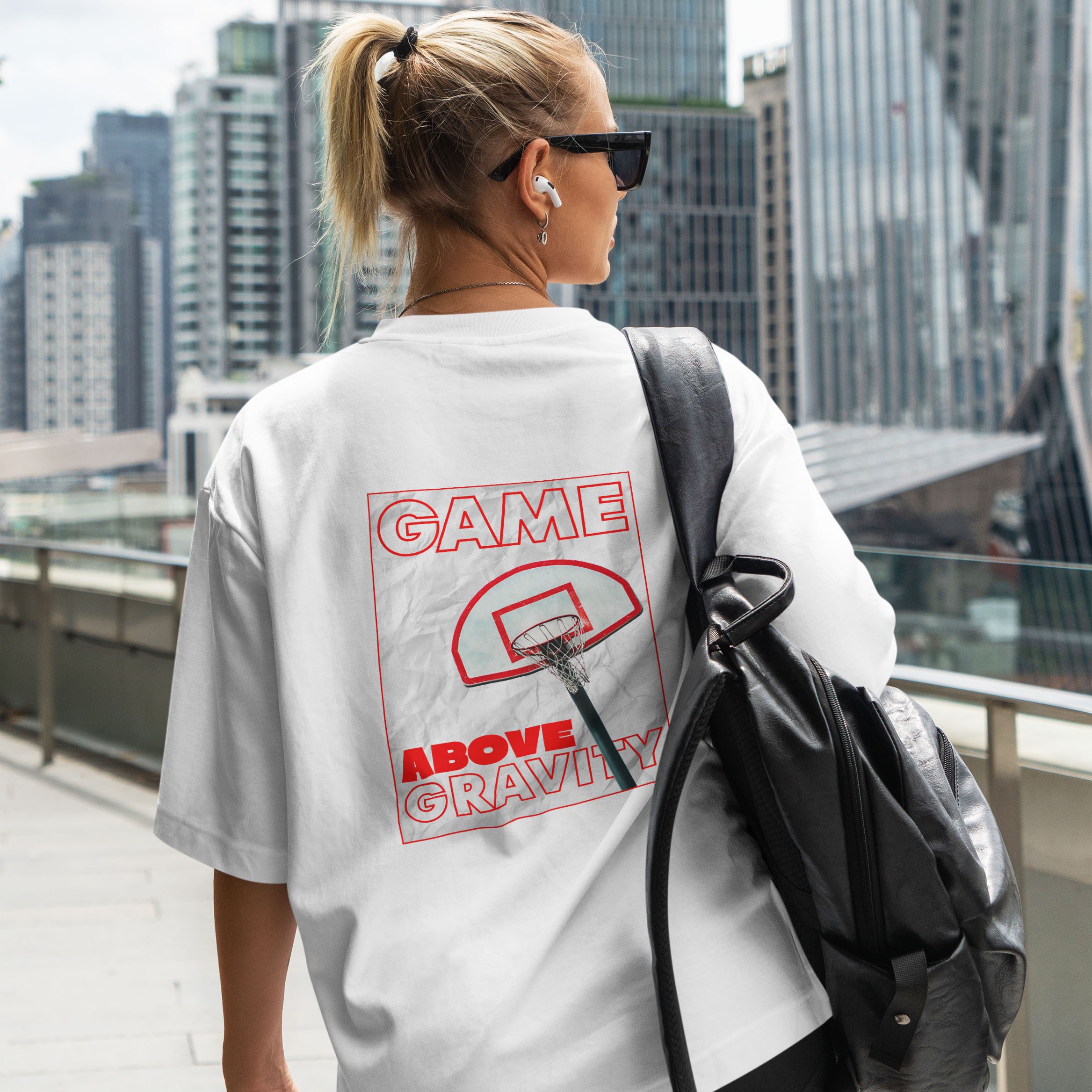 Game About Sırt Baskılı Oversized T-Shirt