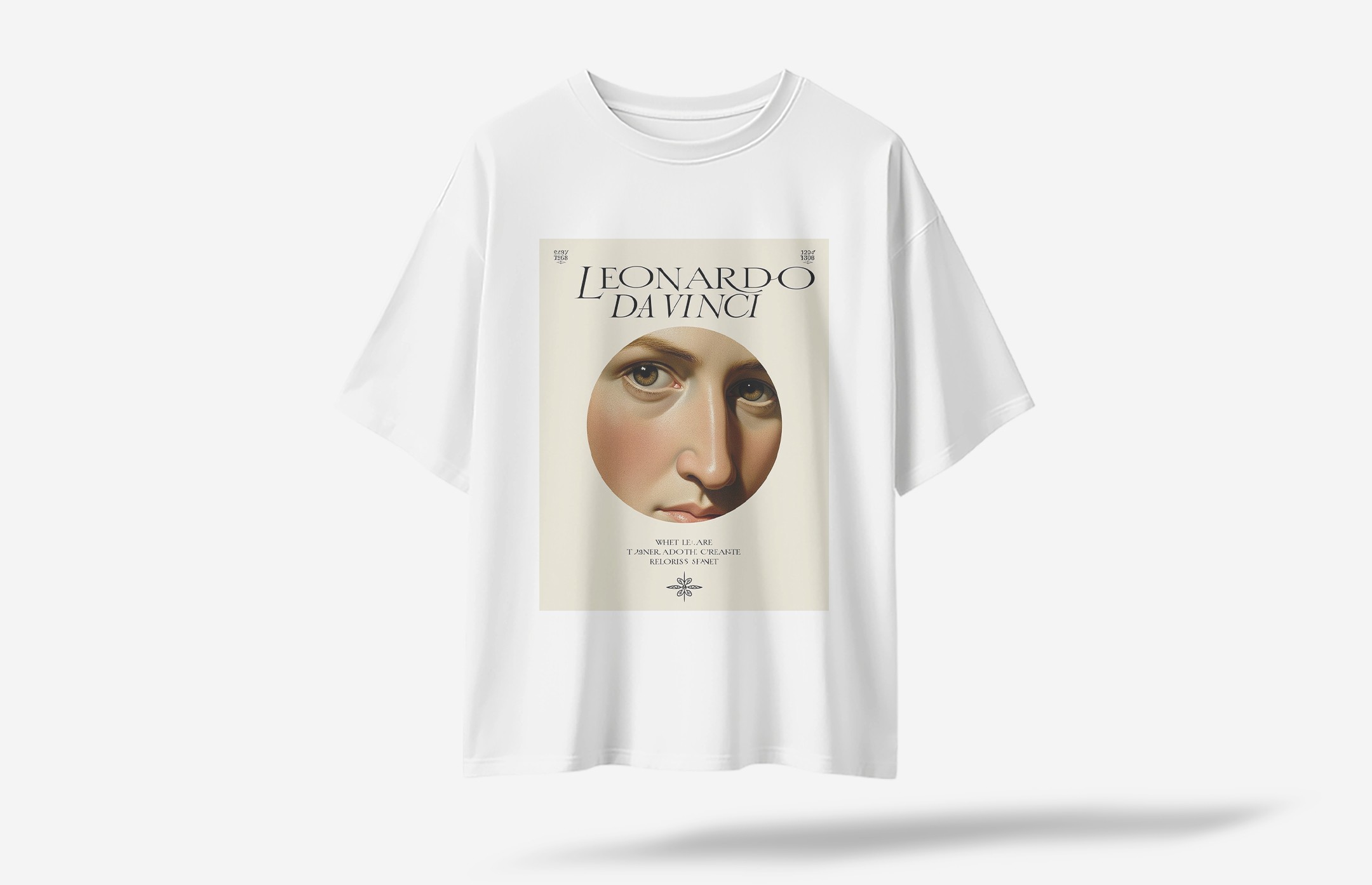 Da Vinci Oversized T-Shirt
