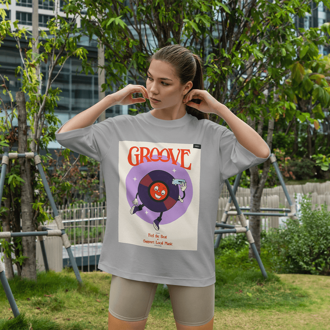 Suprpm Oversized T-Shirt - Gri