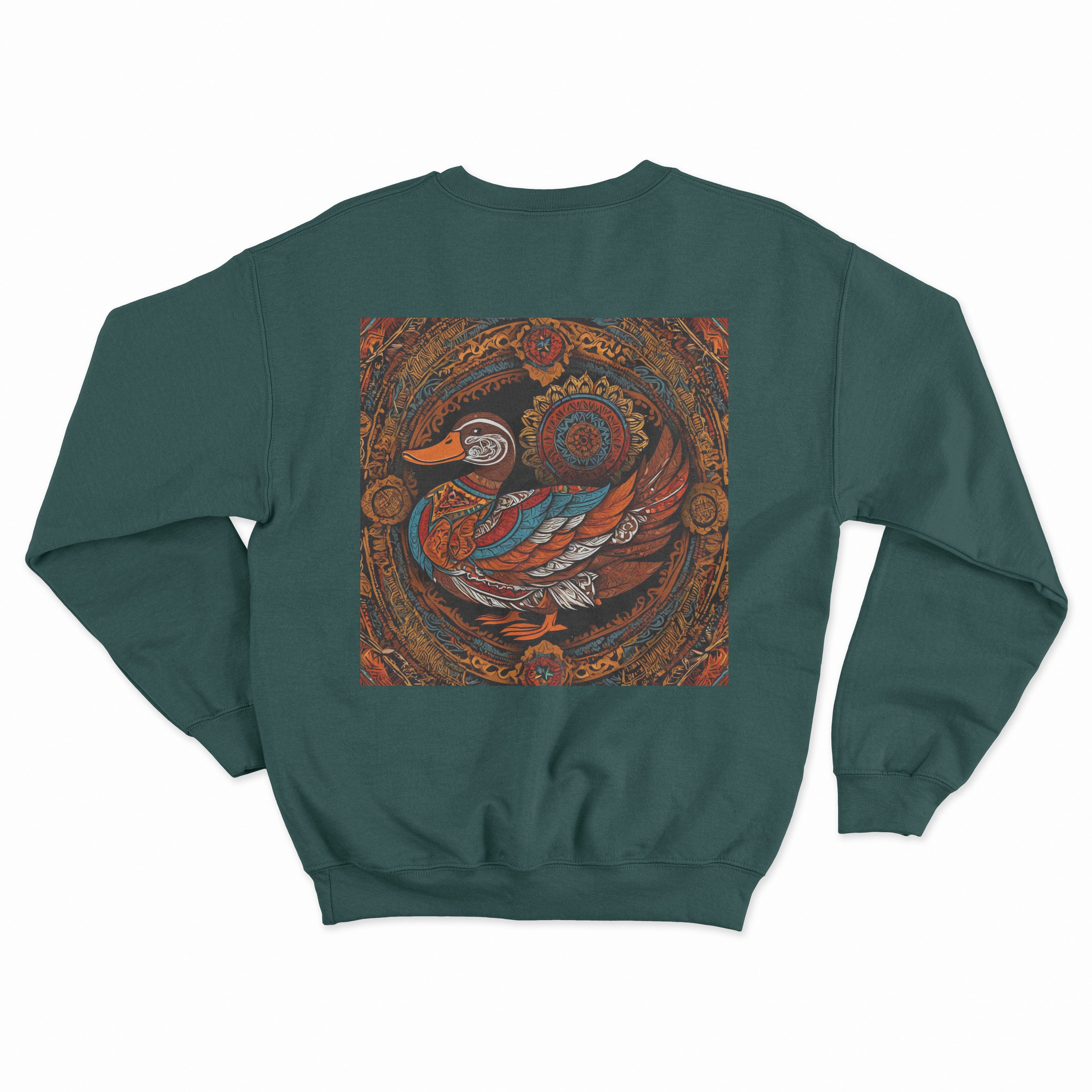 Psyduck Sweatshirt - Koyu Yeşil