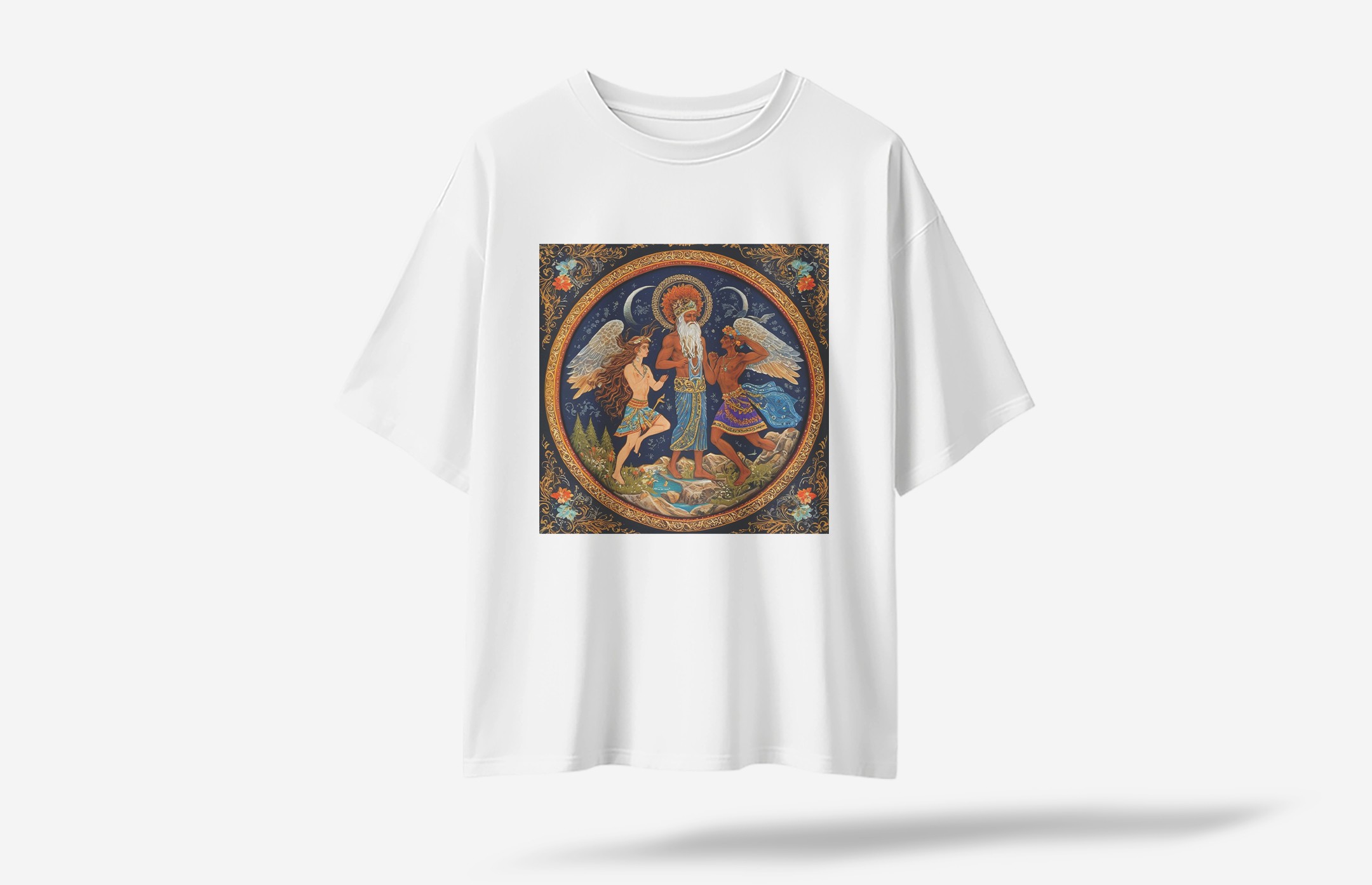 Zenos Oversized T-Shirt - Beyaz
