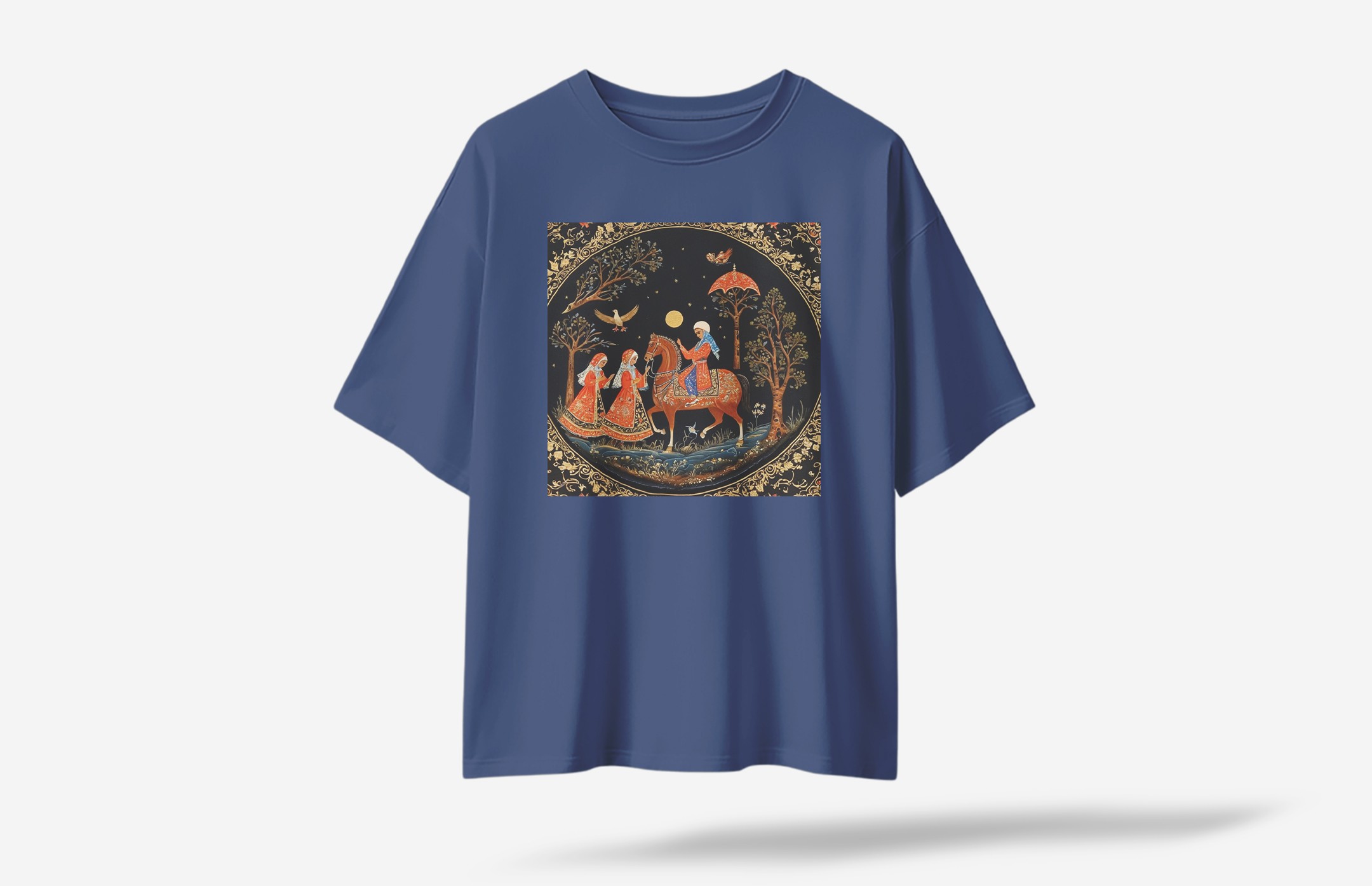 Leto Oversized T-Shirt - Lacivert