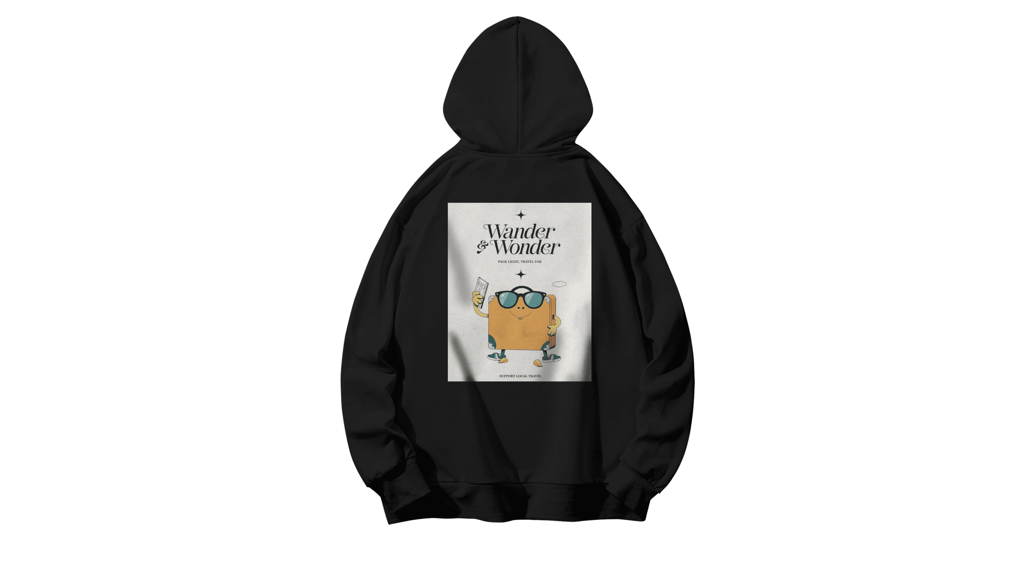 Supravel Kapüşonlu Hoodie - Gri