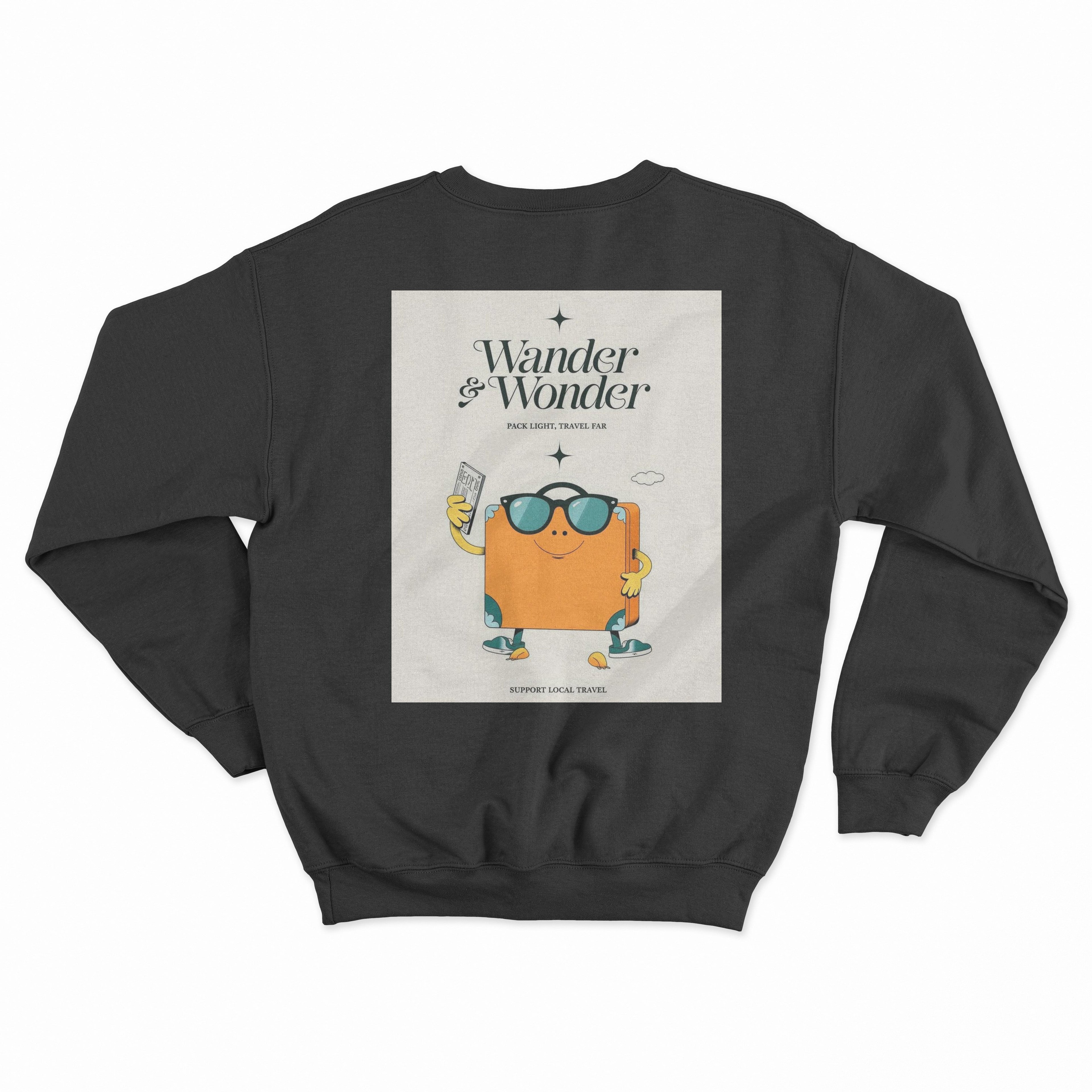 Supravel Sweatshirt - Siyah