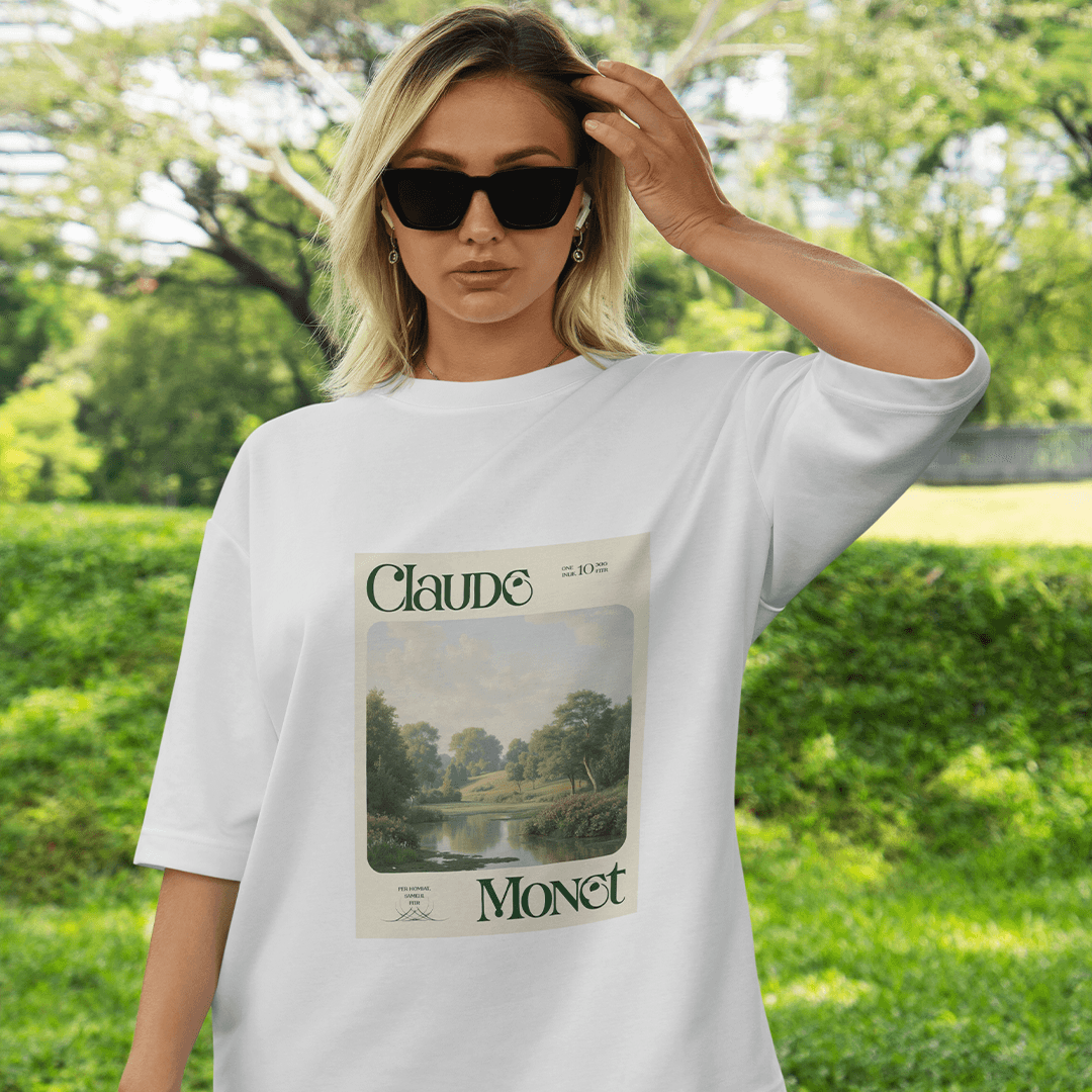 Calude Monet Oversized T-Shirt