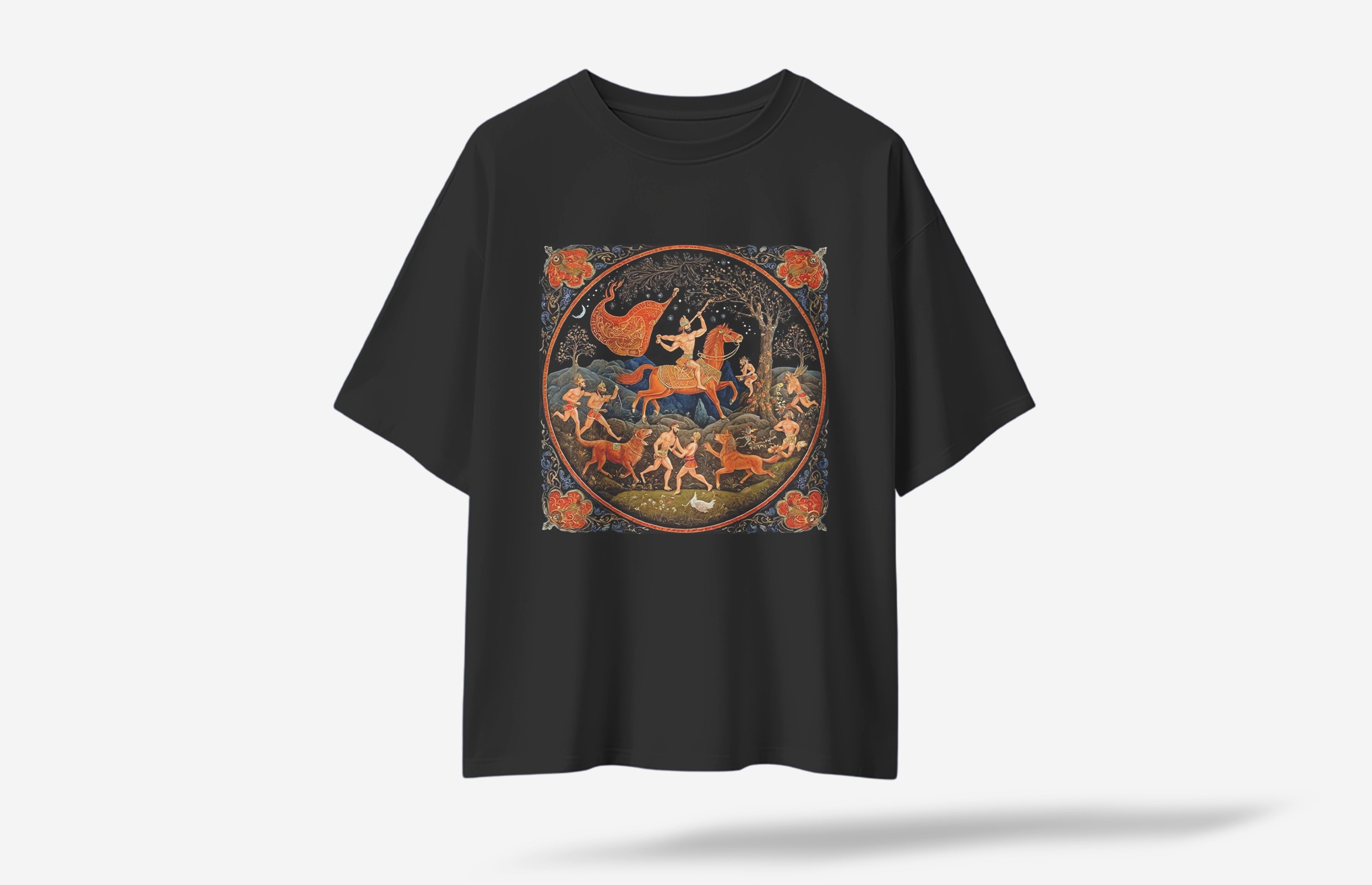 Ares Oversized T-Shirt - Siyah
