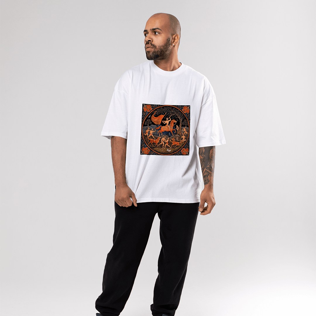 Ares Oversized T-Shirt - Beyaz