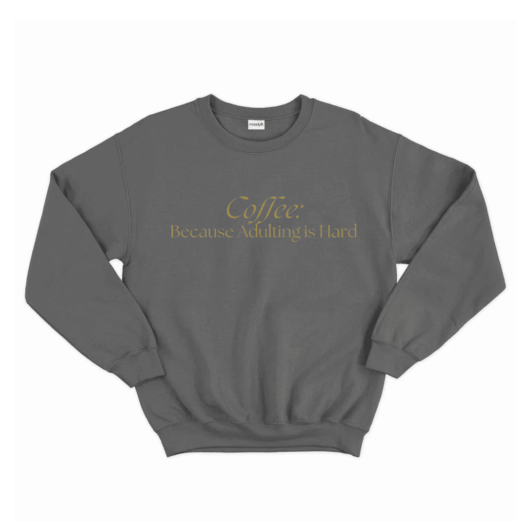 Coffee Sweatshirt - Gri