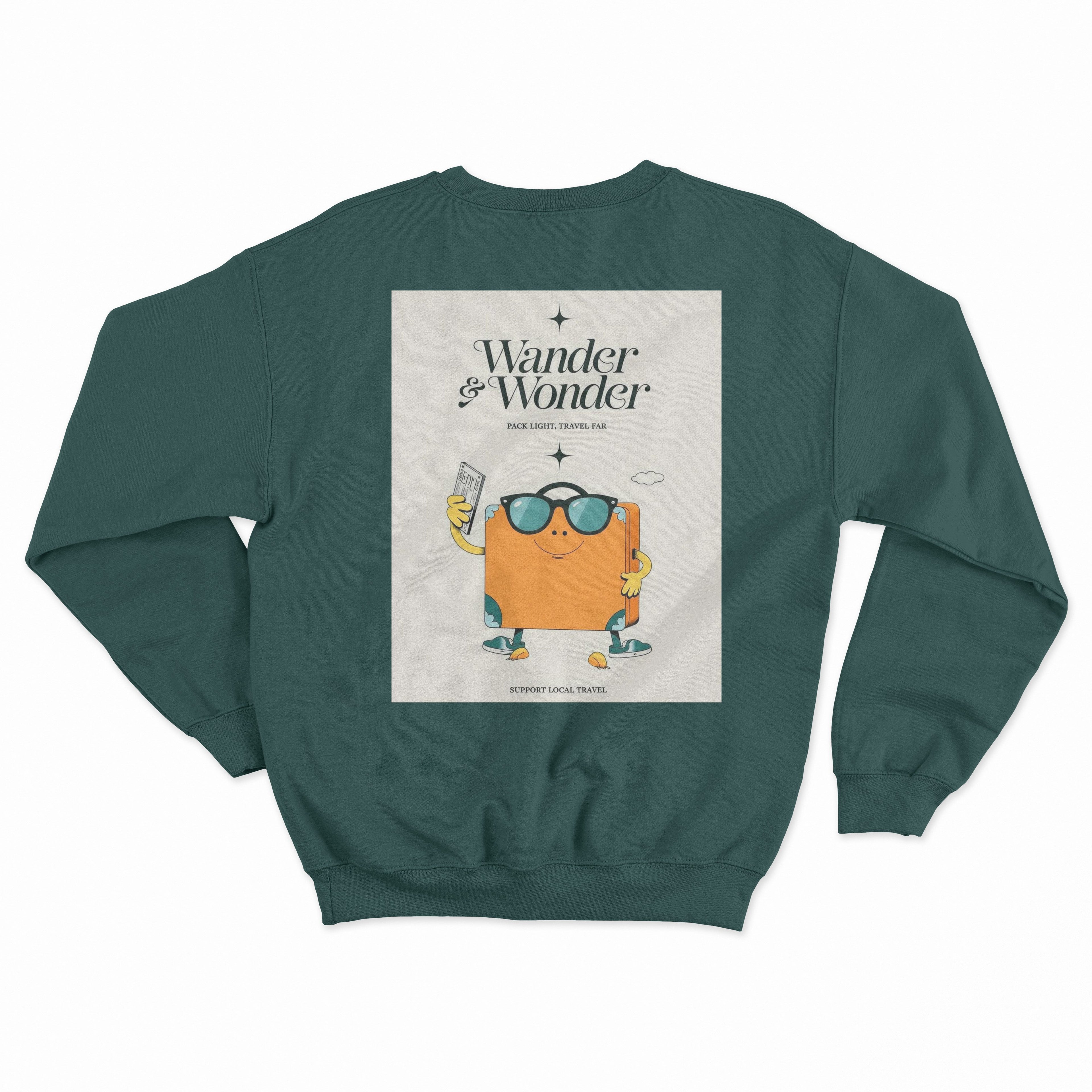 Supravel Sweatshirt - Koyu Yeşil