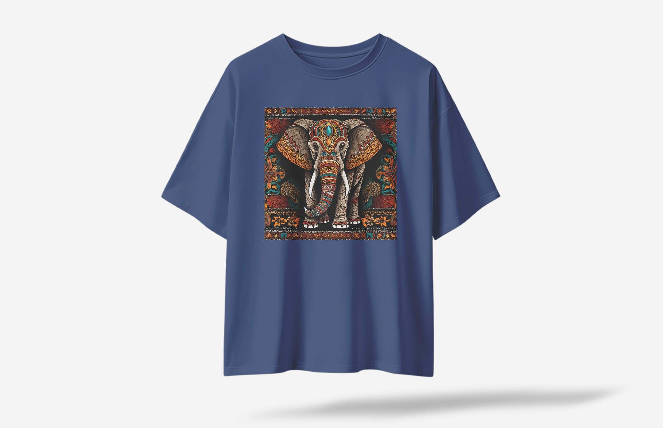 Hypnophant Oversized T-Shirt - Lacivert