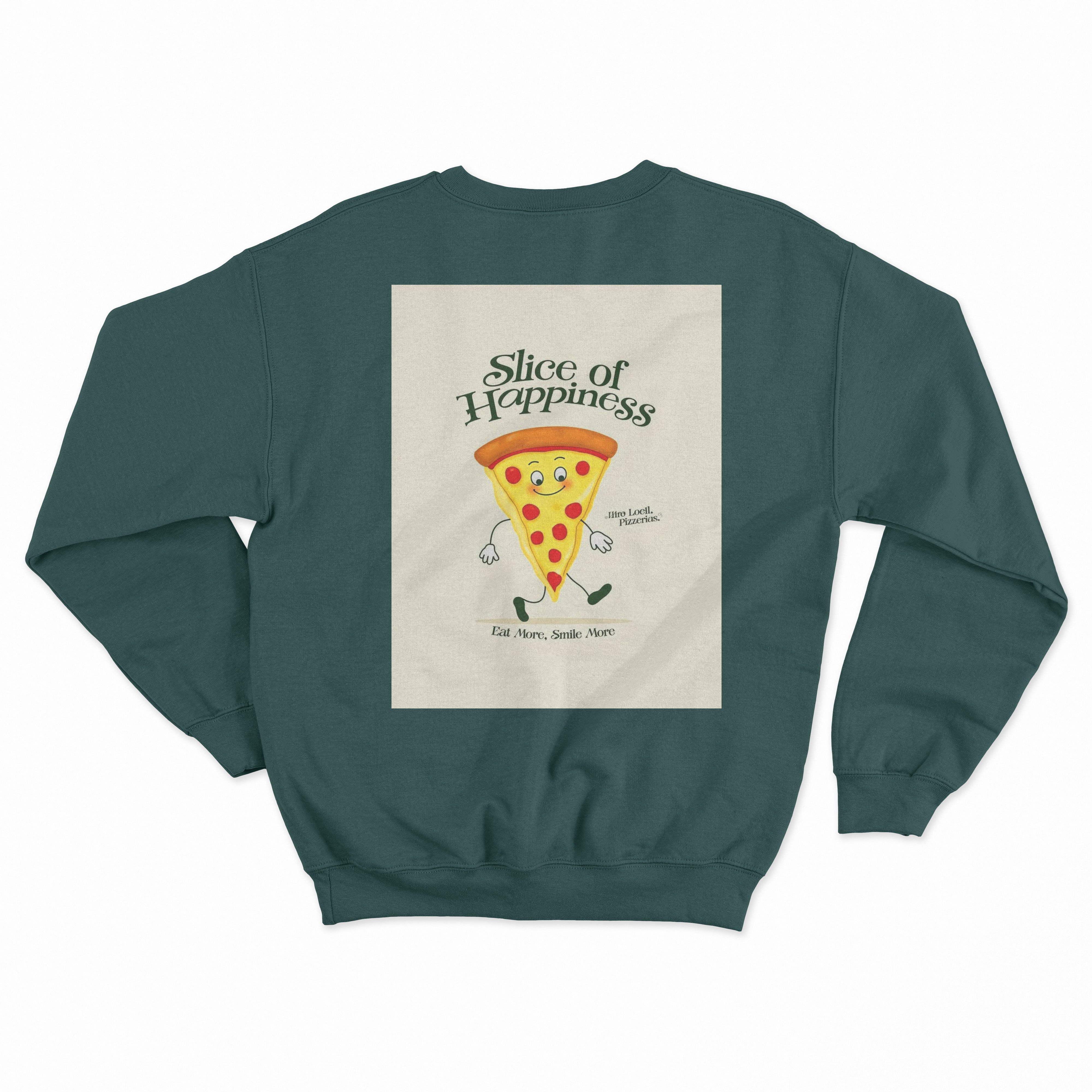 Supizza Sweatshirt - Koyu Yeşil