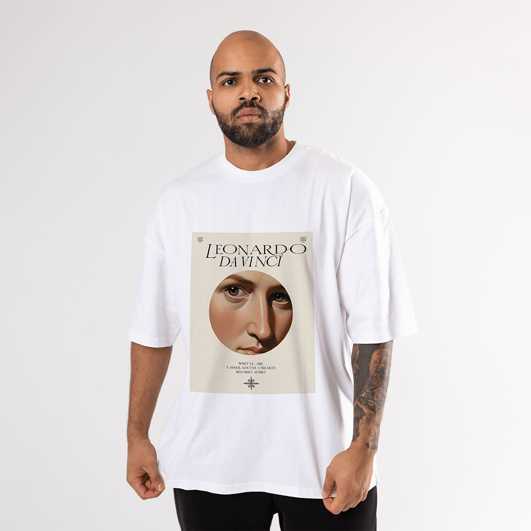 Da Vinci Oversized T-Shirt