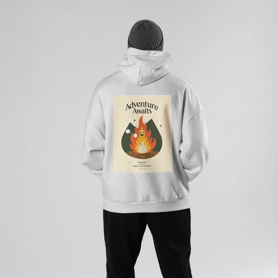 Supventure Kapüşonlu Hoodie