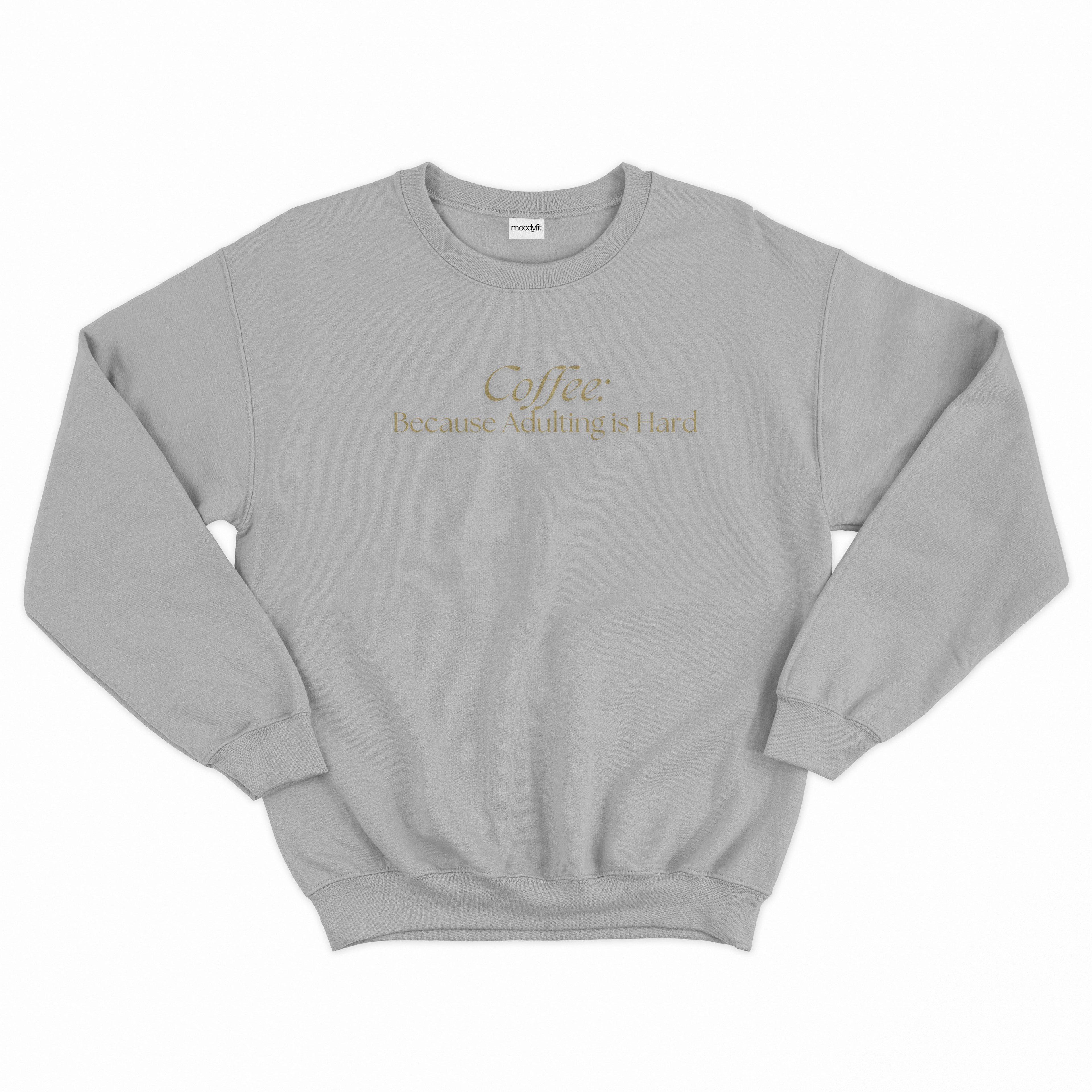 Coffee Sweatshirt - Beyaz