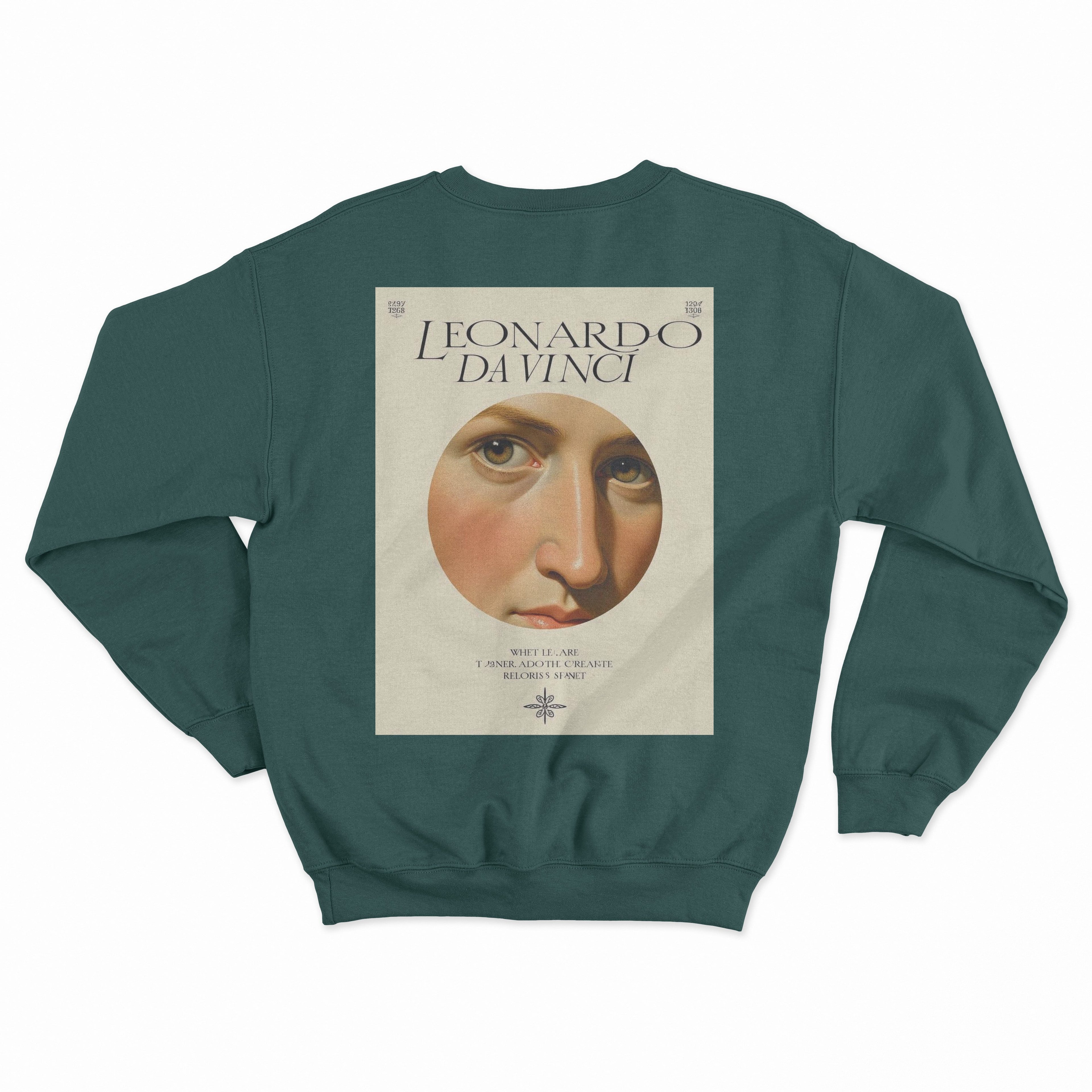 Da Vinci Sweatshirt - Koyu Yeşil