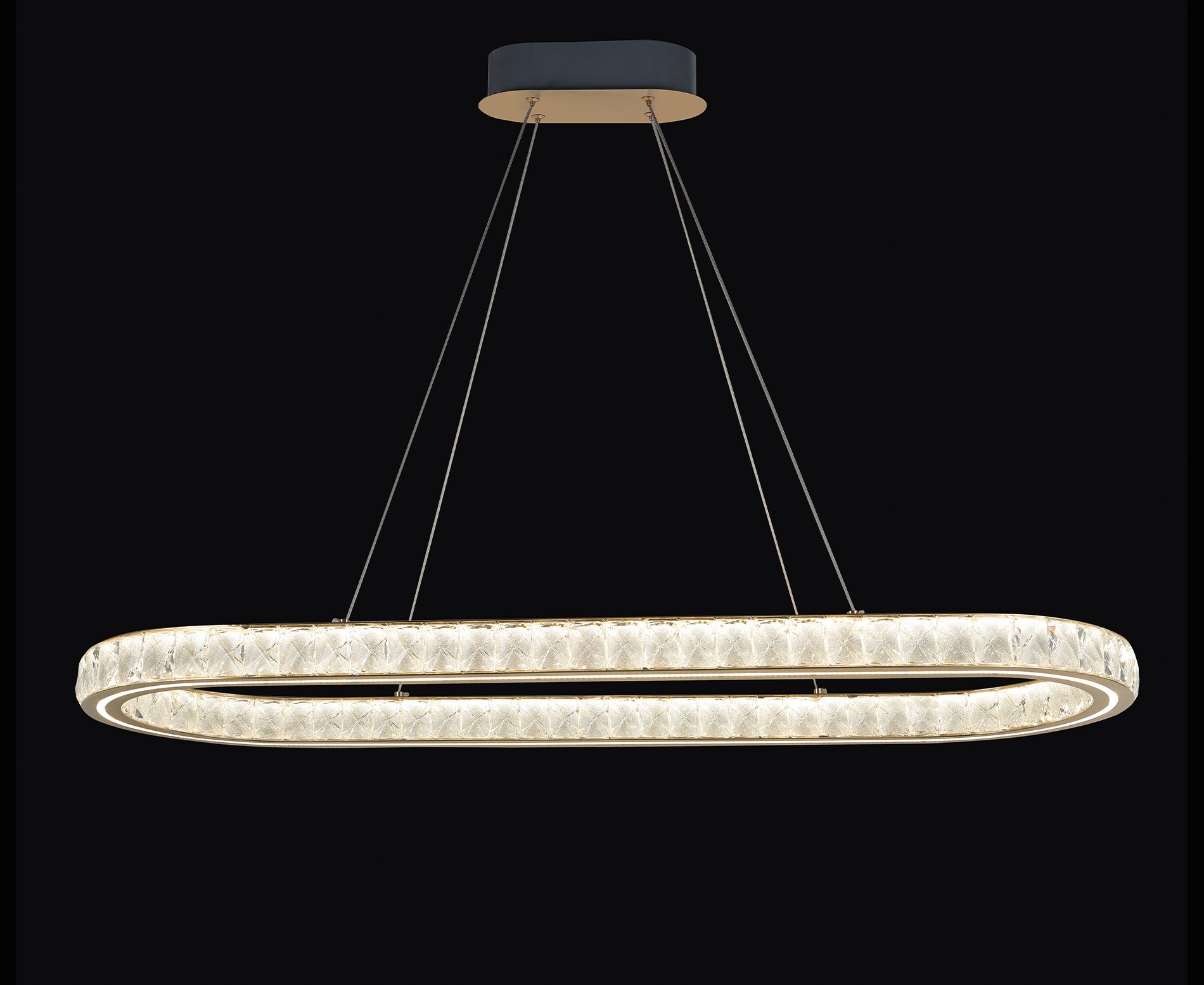 Samir Modern LED Yemek Masası Avize 90 cm