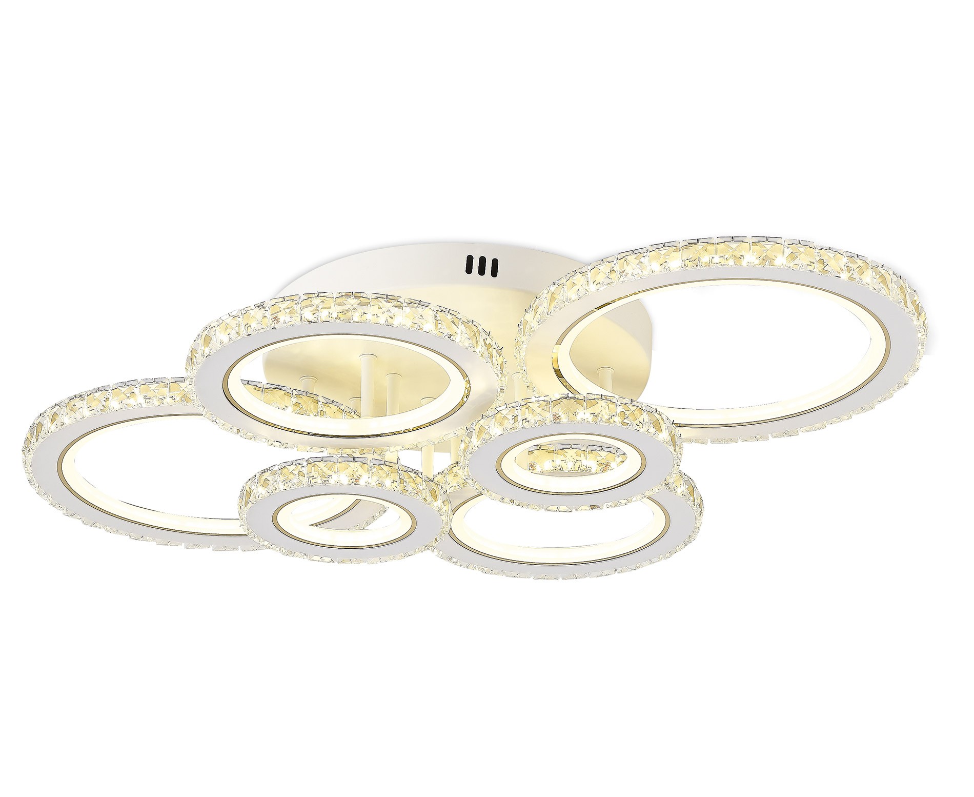 Efra Modern LED Plafonyer 6'lı Gold