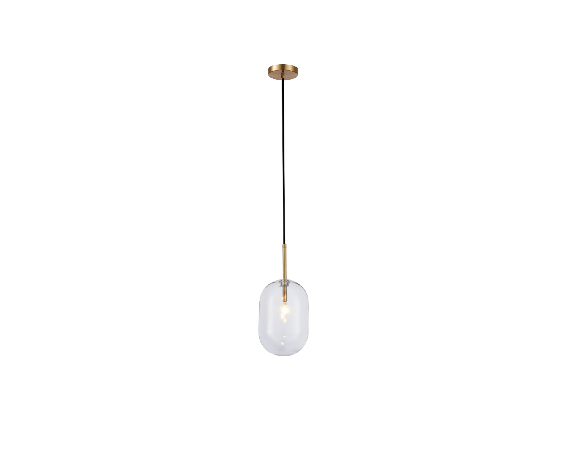 Balon Cam Modern Tekli Sarkıt B Model